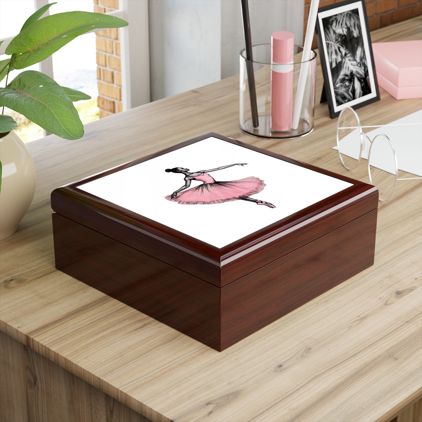 Black, African, Ballet, Dancer, Gift, Jewelry Box