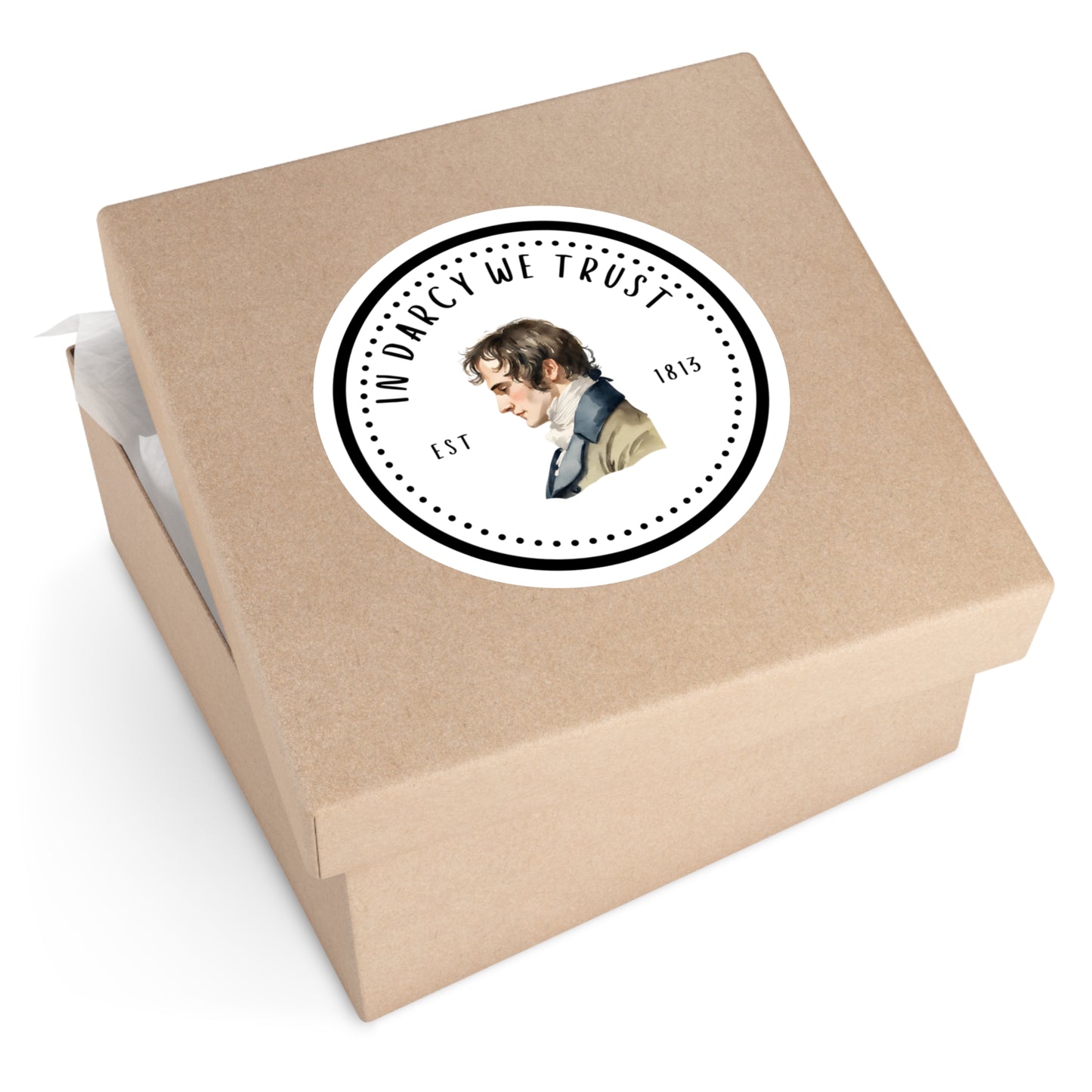 Regency, Jane Austen, Darcy, Pride and Prejudice, Austenite, Round Stickers, Indoor, Outdoor