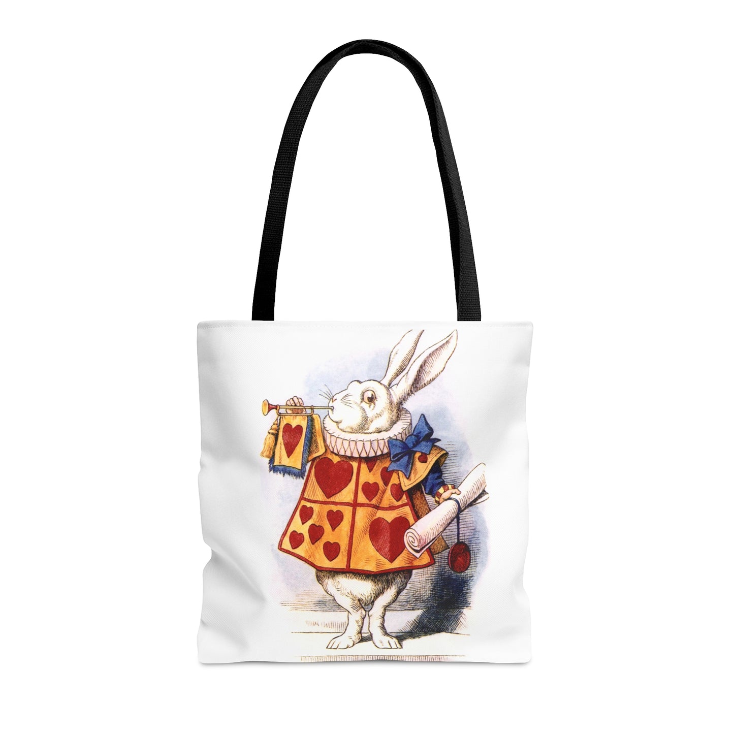 Alice in Wonderland White Rabbit Tote Bag
