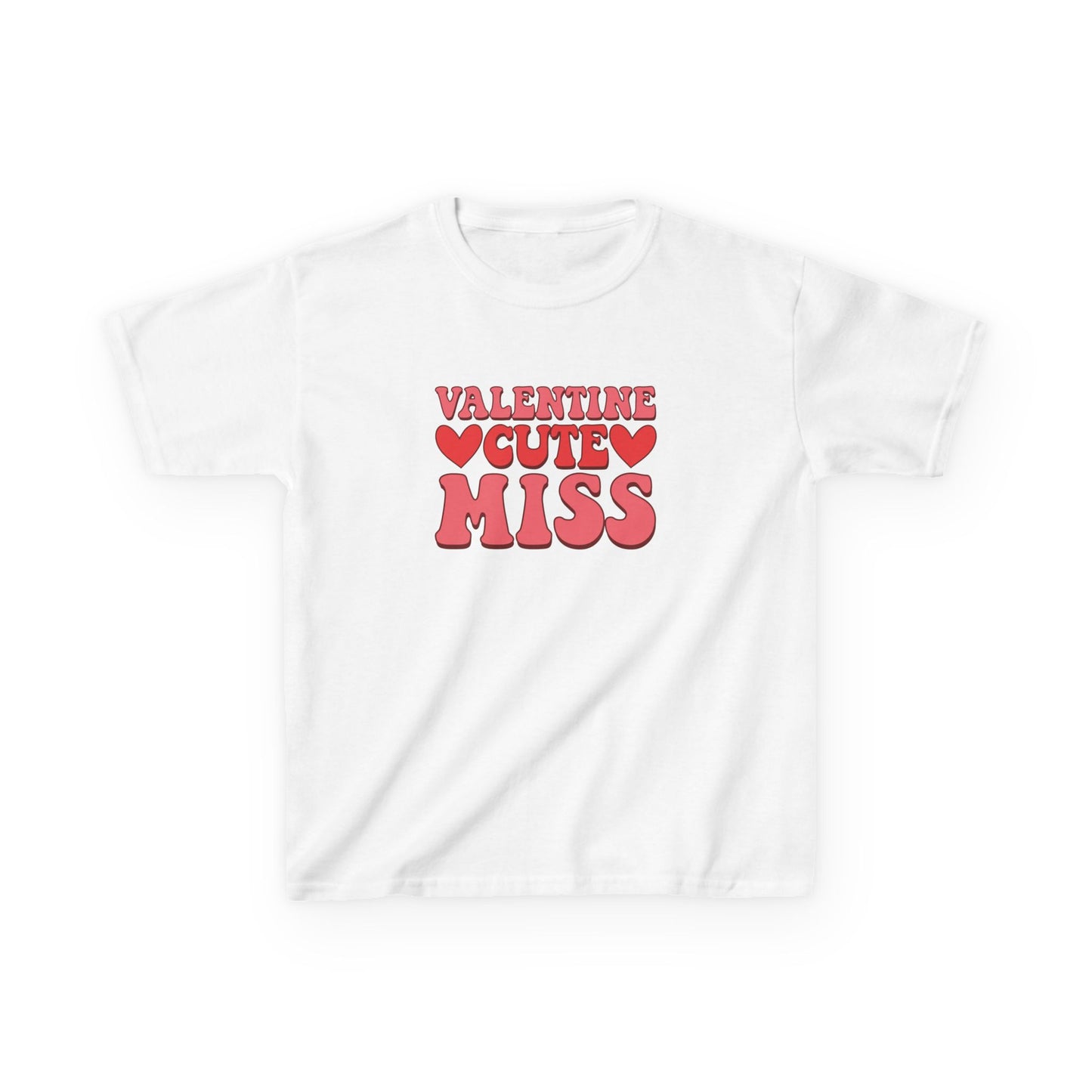 Retro Cute Valentine's Day T-Shirt, Tshirt, Kids Heavy Cotton™ Tee