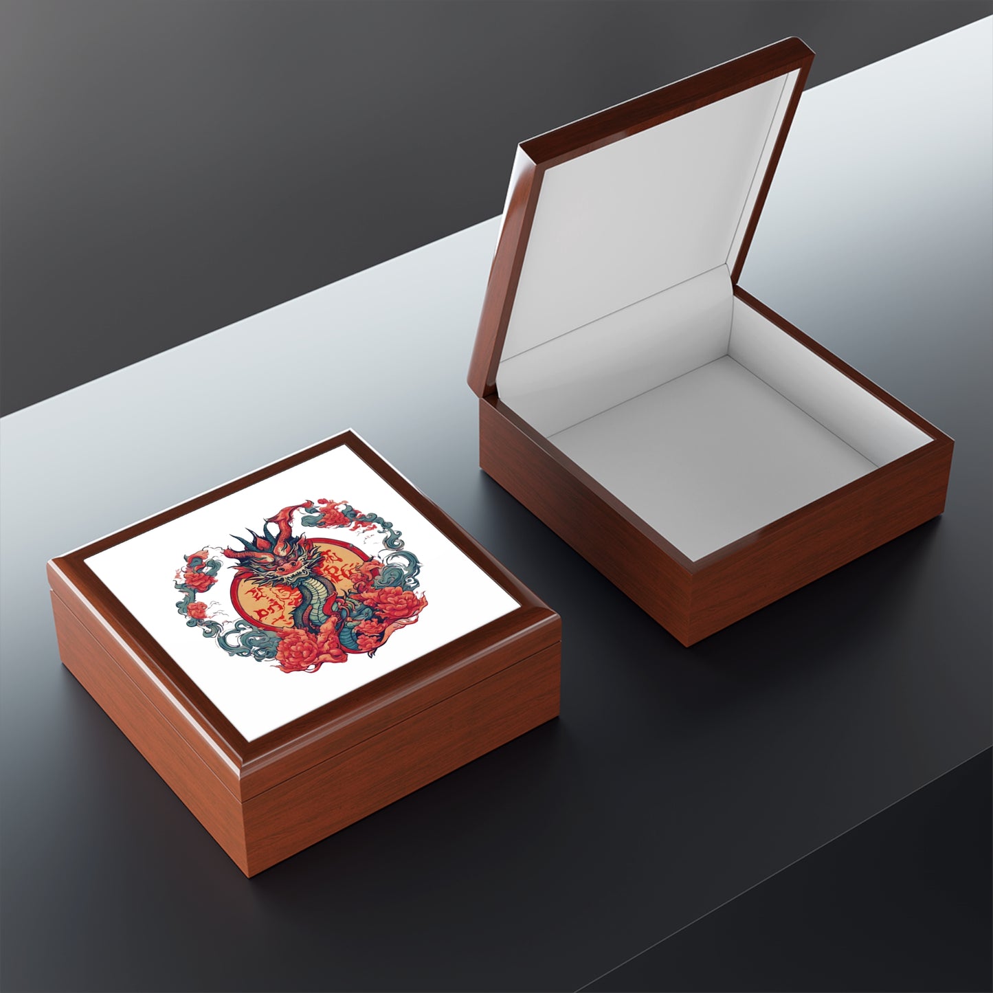 Year of the Dragon, Lunar New Year, Chinese Zodiac, Gift, Birth Year, Jewelry Box