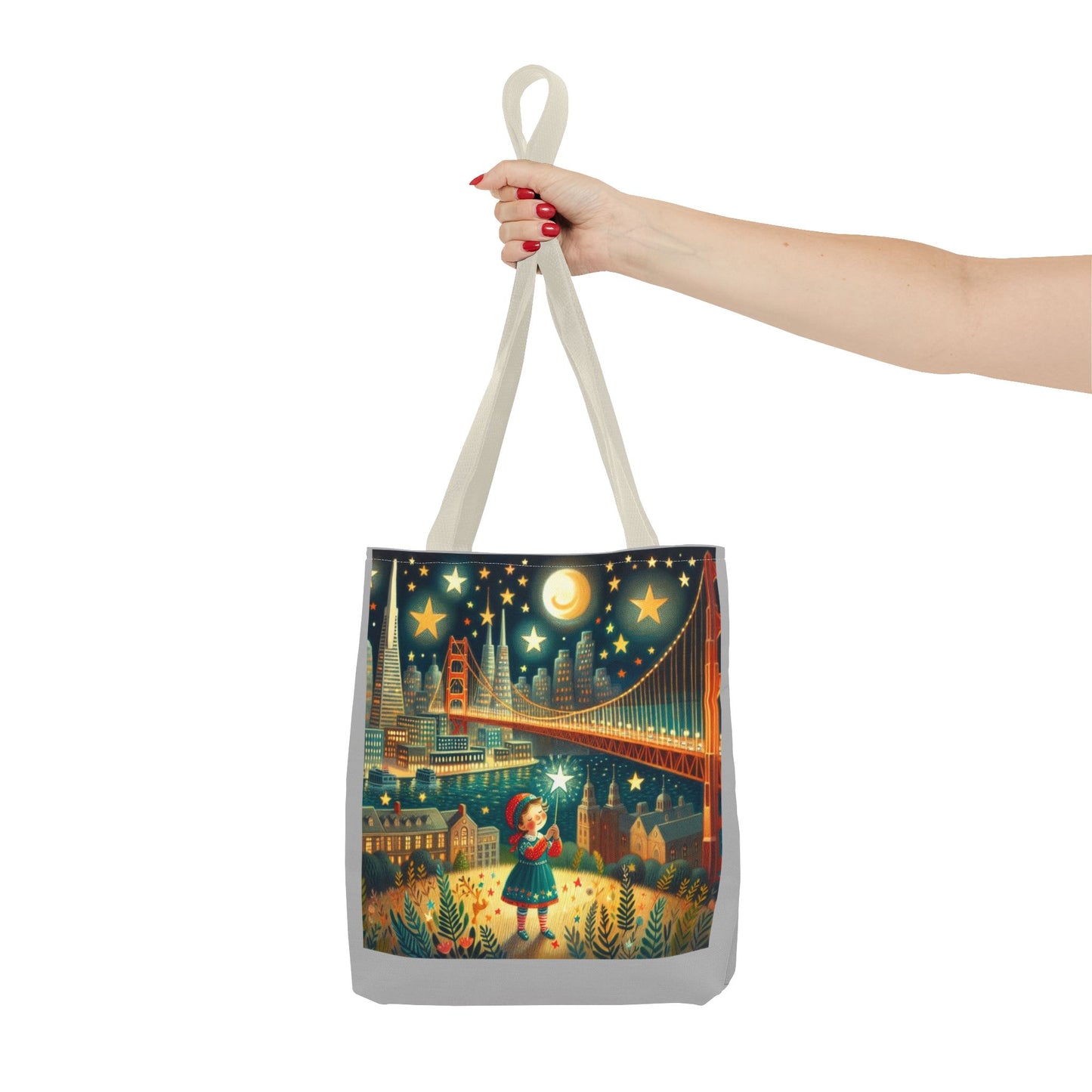 San Francisco, California, Twinkle Twinkle Little Star, Nursery Rhyme, Tote Bag, Book, School, Library, Travel