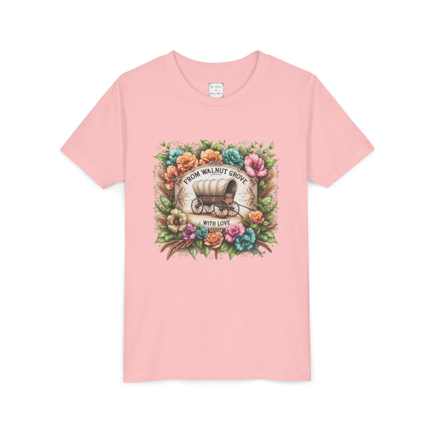 Walnut Grove Youth T-Shirt, Laura Ingalls Wilder Tee, Prairie Life Shirt, Birthday Gift, Summer Clothing, Cute Kid's Top