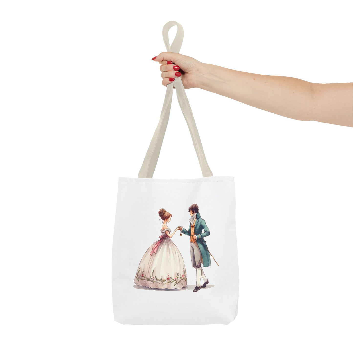 Regency, Jane Austen, Tote Bag, Library Bag, Book Bag