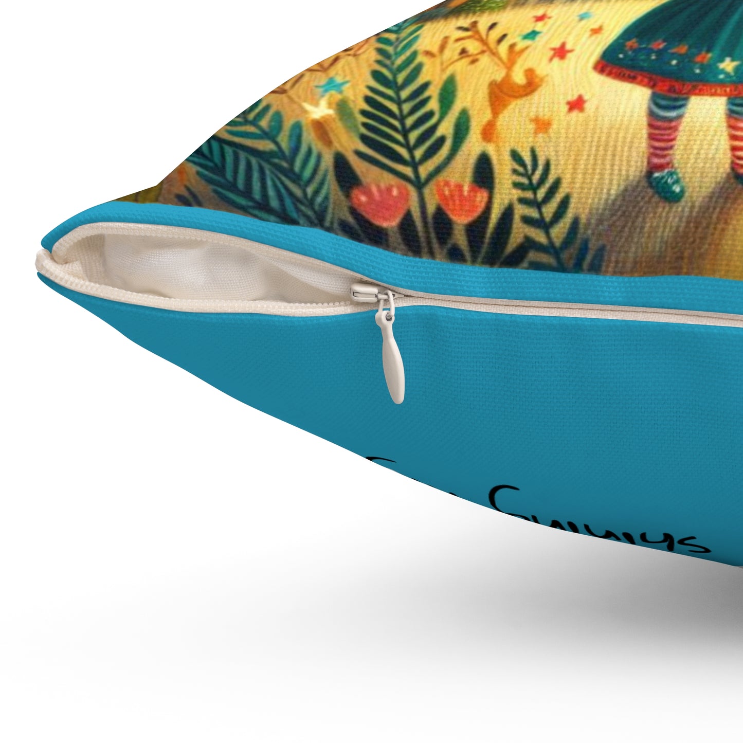 Spun Polyester Square Pillow