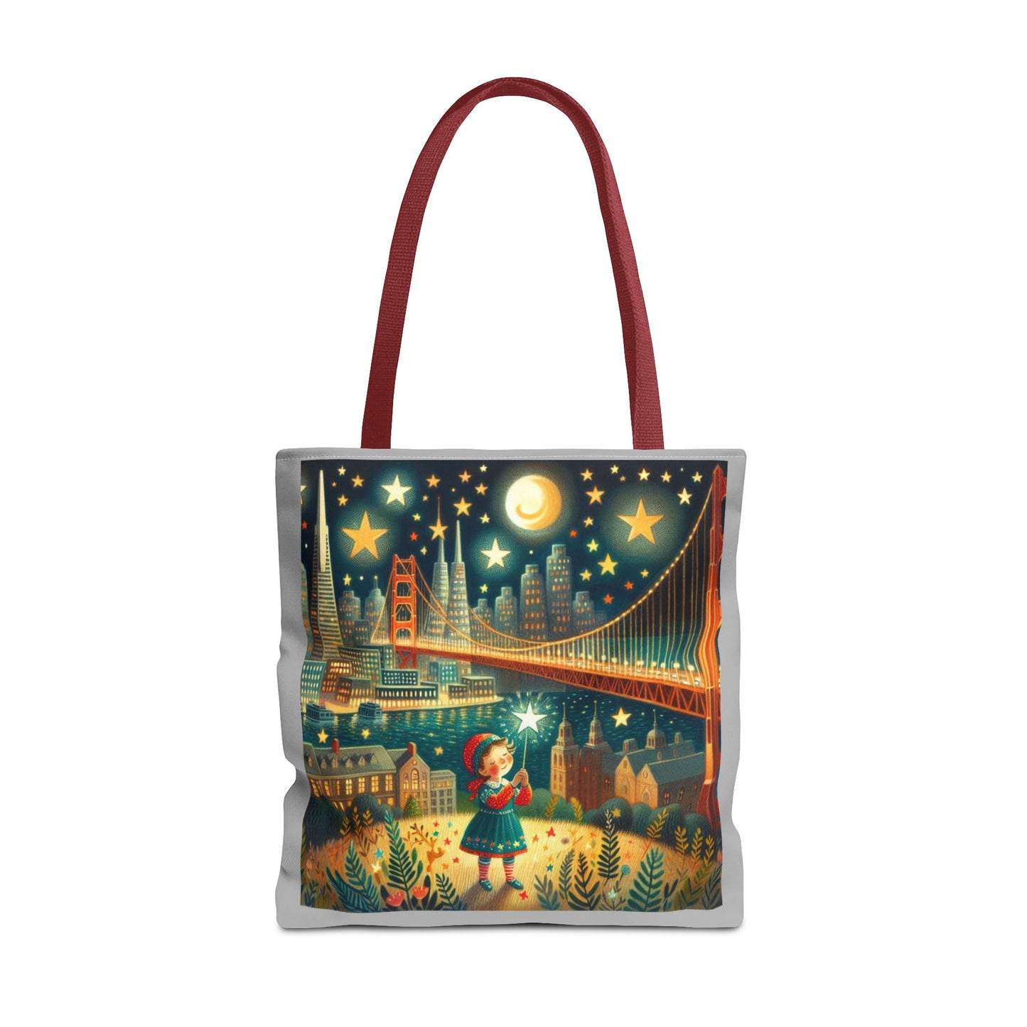 San Francisco, California, Twinkle Twinkle Little Star, Nursery Rhyme, Tote Bag, Book, School, Library, Travel
