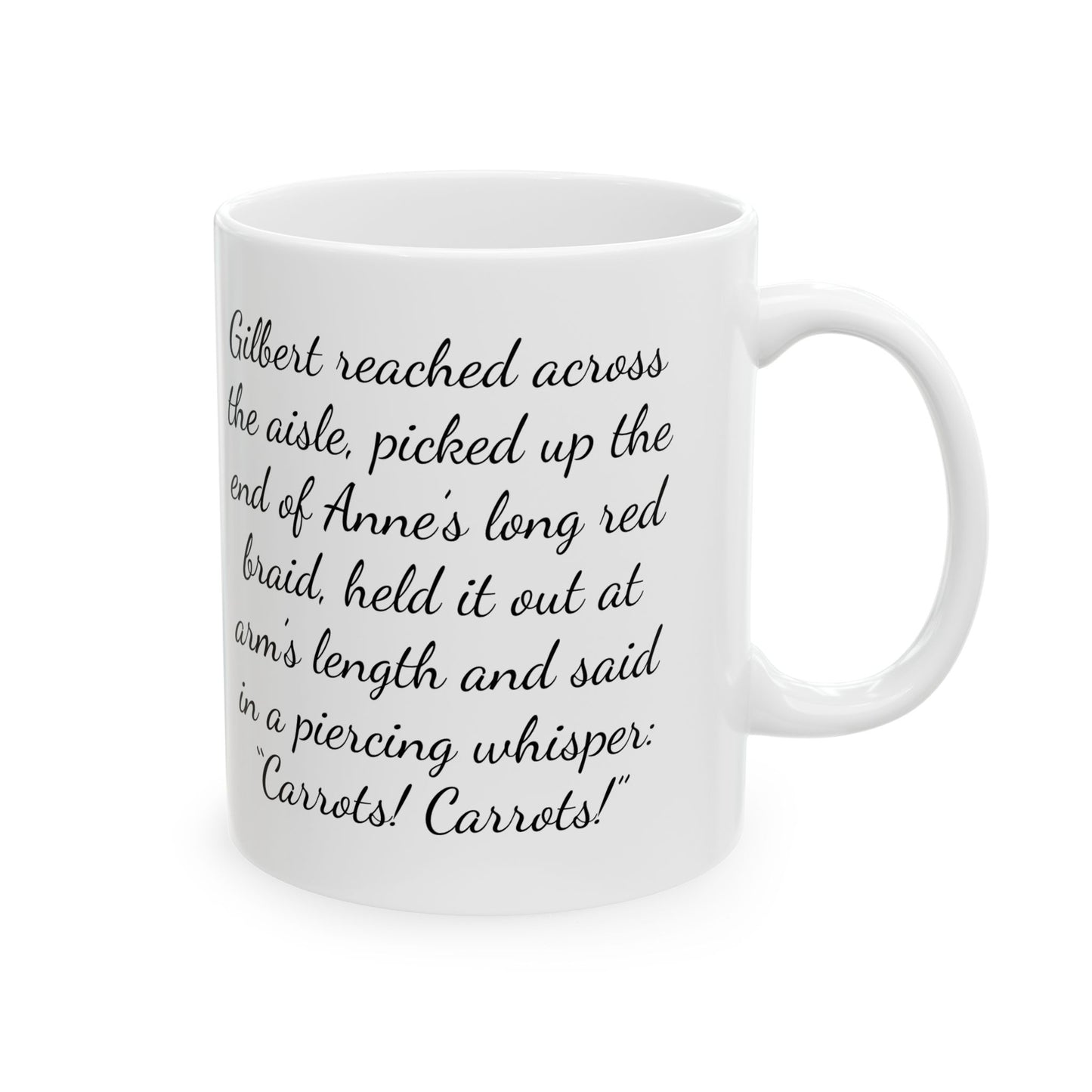 Anne of Green Gables Ceramic Mug, Gilbert Blythe Coffee Cup, Literary Tea Mug, Avonlea Novelty Gift, L. M. Montgomery Quote Drinkware
