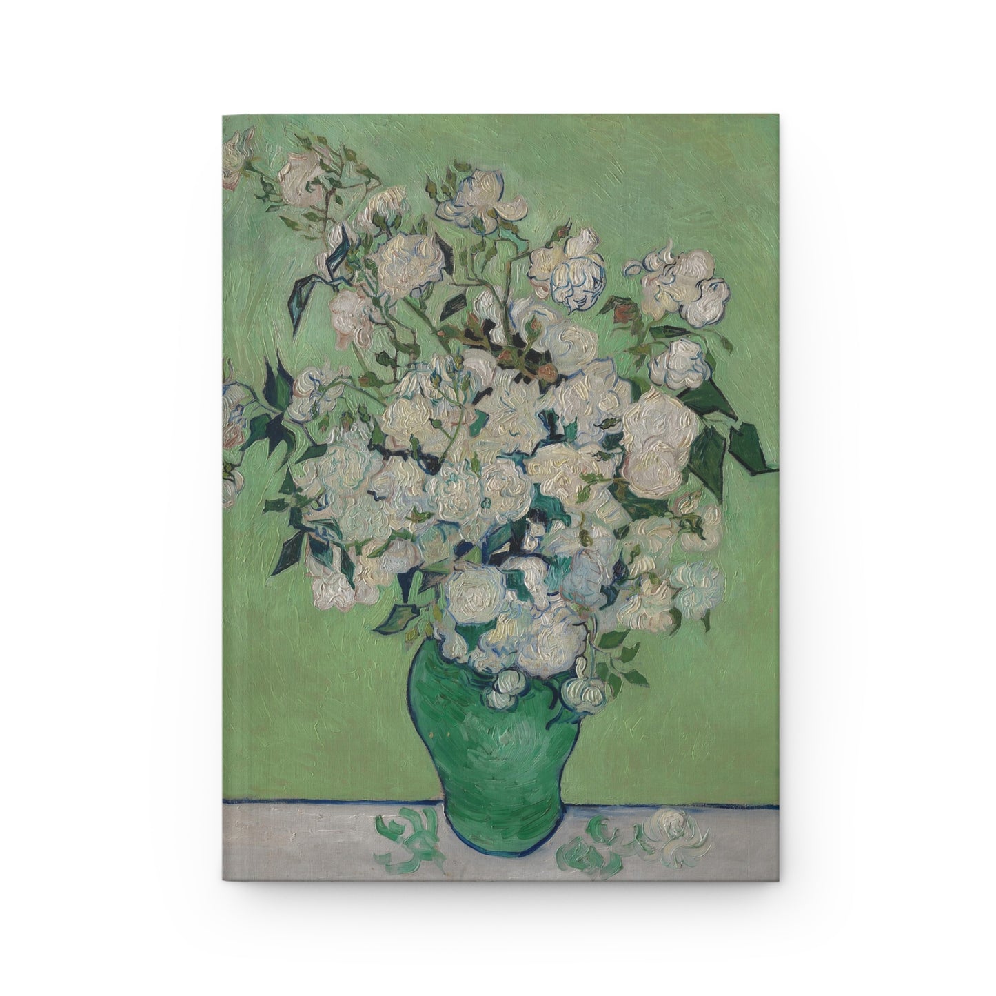 Vincent Van Goh Roses Hardcover Journal