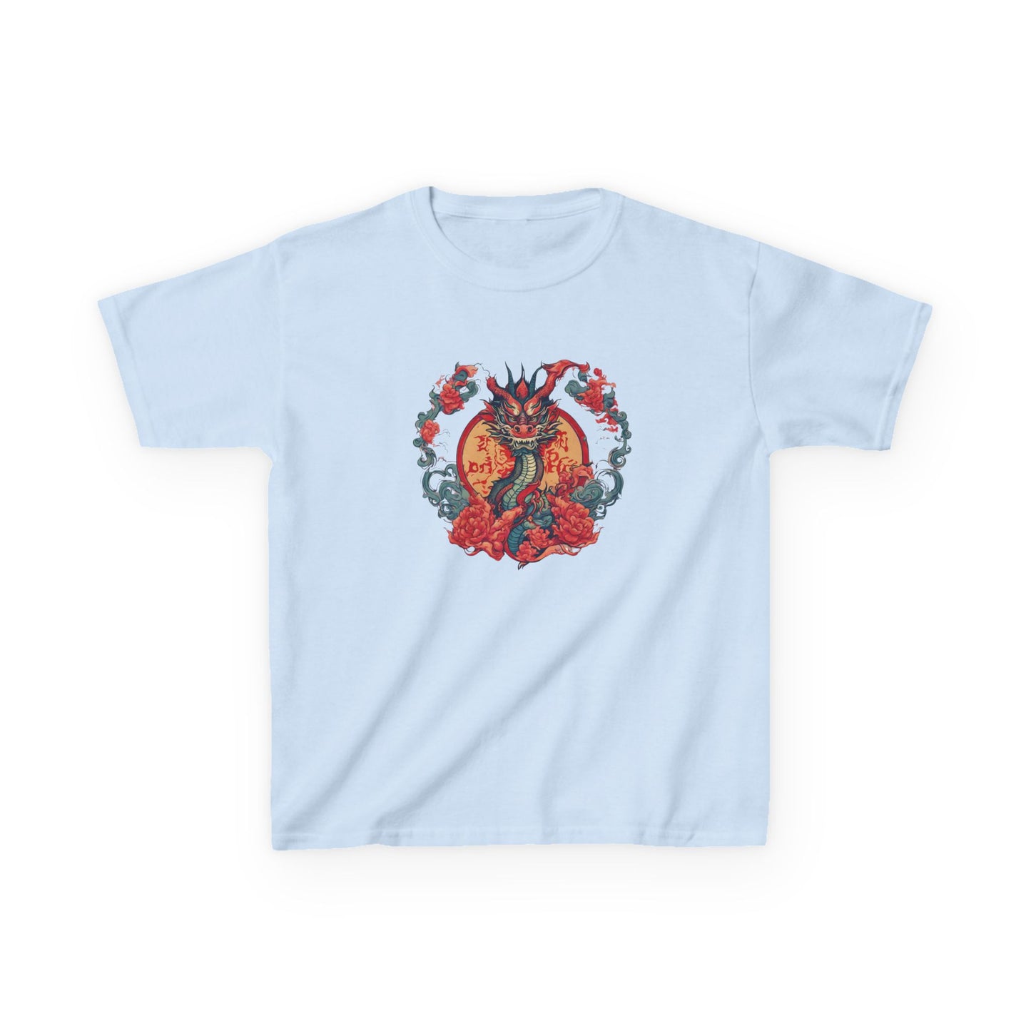 Year of the Dragon, Chinese Zodiac, Lunar New Year, Gift, Kids Heavy Cotton™ Tee