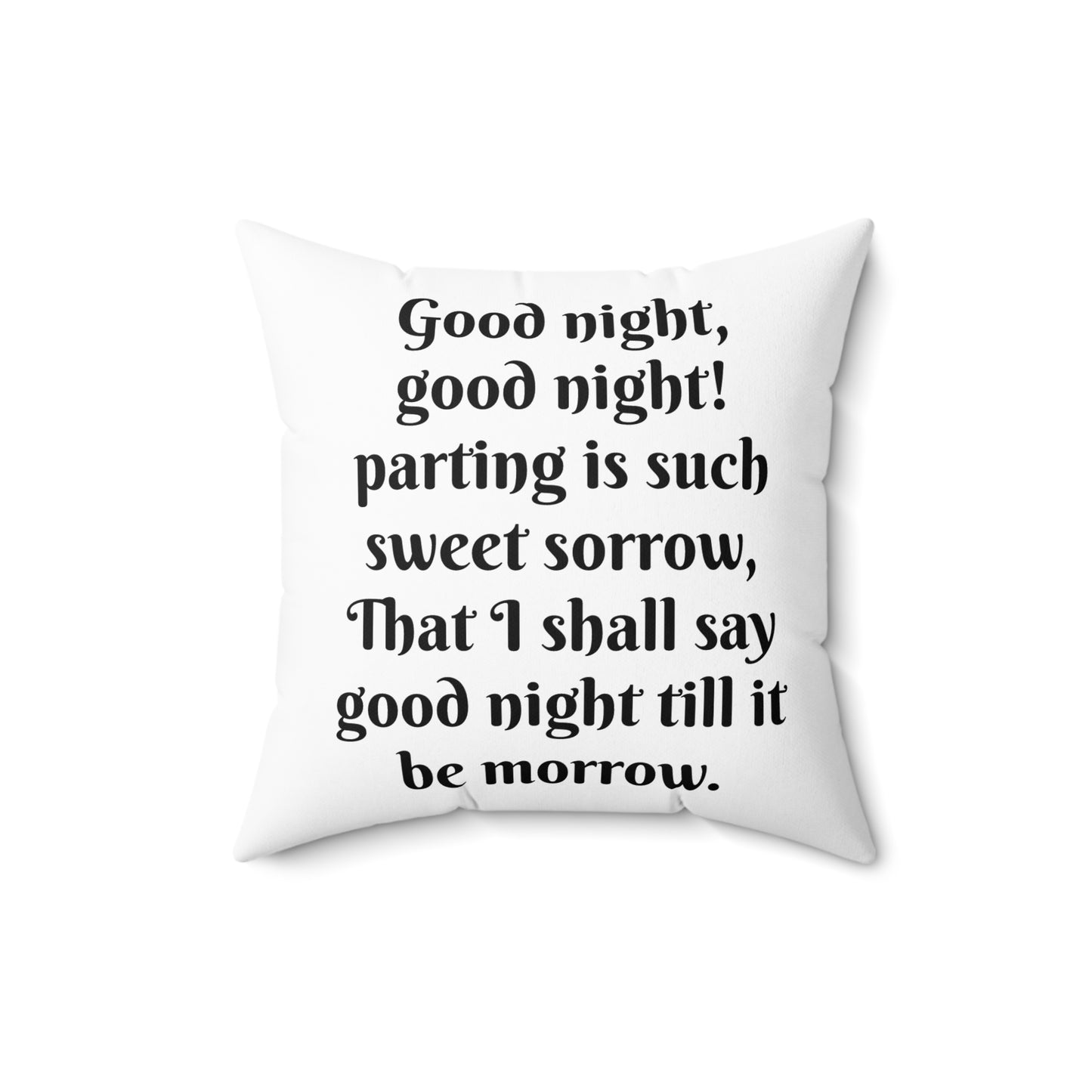 Shakespeare, Romeo, Juliet, Bedding, Square, Pillow, Home Decor, Balcony Scene, Gift