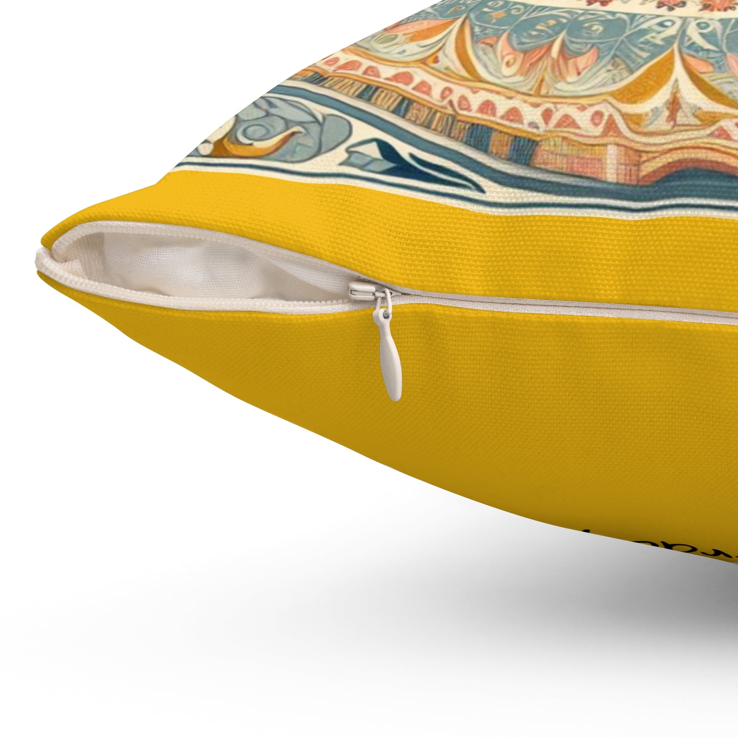 Beauty and the Beast, Fairy Tale, Square Pillow, Library, Book Nook, Reading Corner, Educational