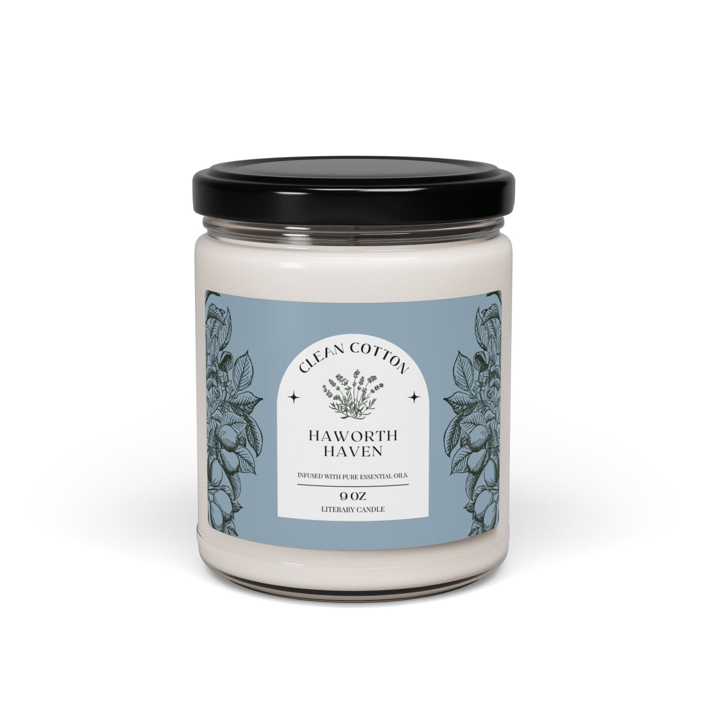 Victorian, Charlotte Bronte, Bronte Sisters, Candle, British Literature, Library, Gift, Reader, Bookworm, Haworth, Scented Soy Candle, 9oz