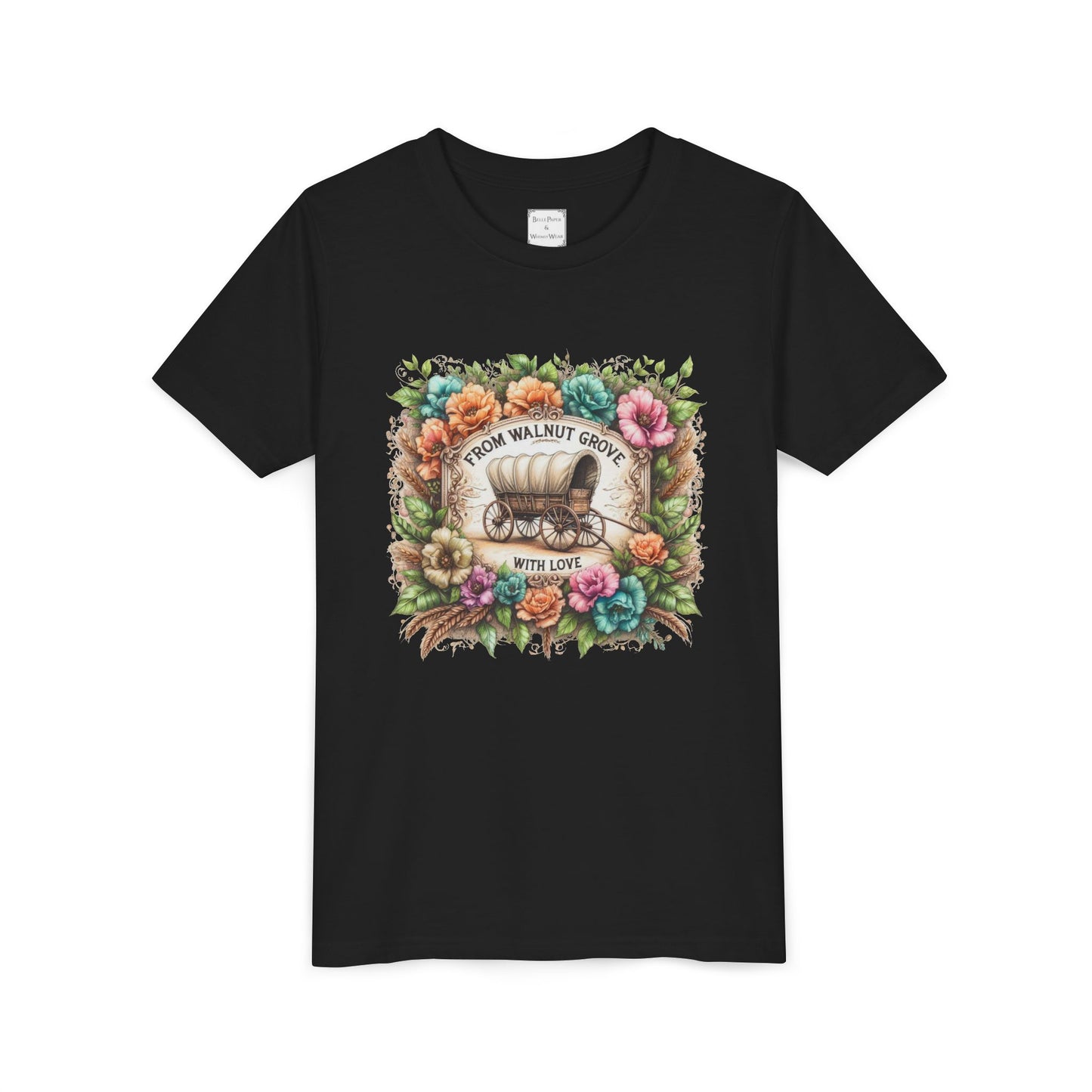 Walnut Grove Youth T-Shirt, Laura Ingalls Wilder Tee, Prairie Life Shirt, Birthday Gift, Summer Clothing, Cute Kid's Top