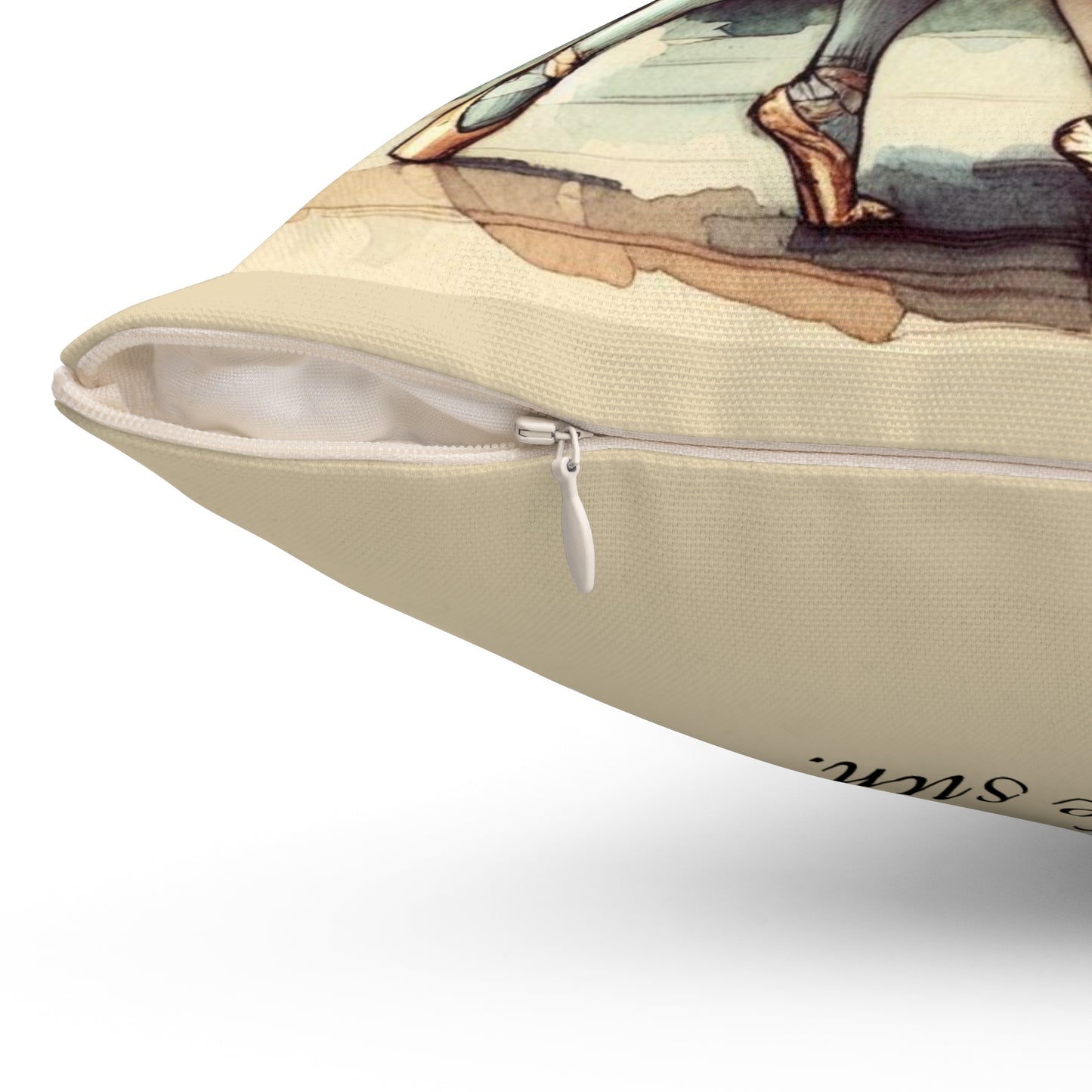Romeo and Juliet Ballet Pillow, Elegant Home Decor, Dancer Gift, Throw Pillow, Shakespeare Quote