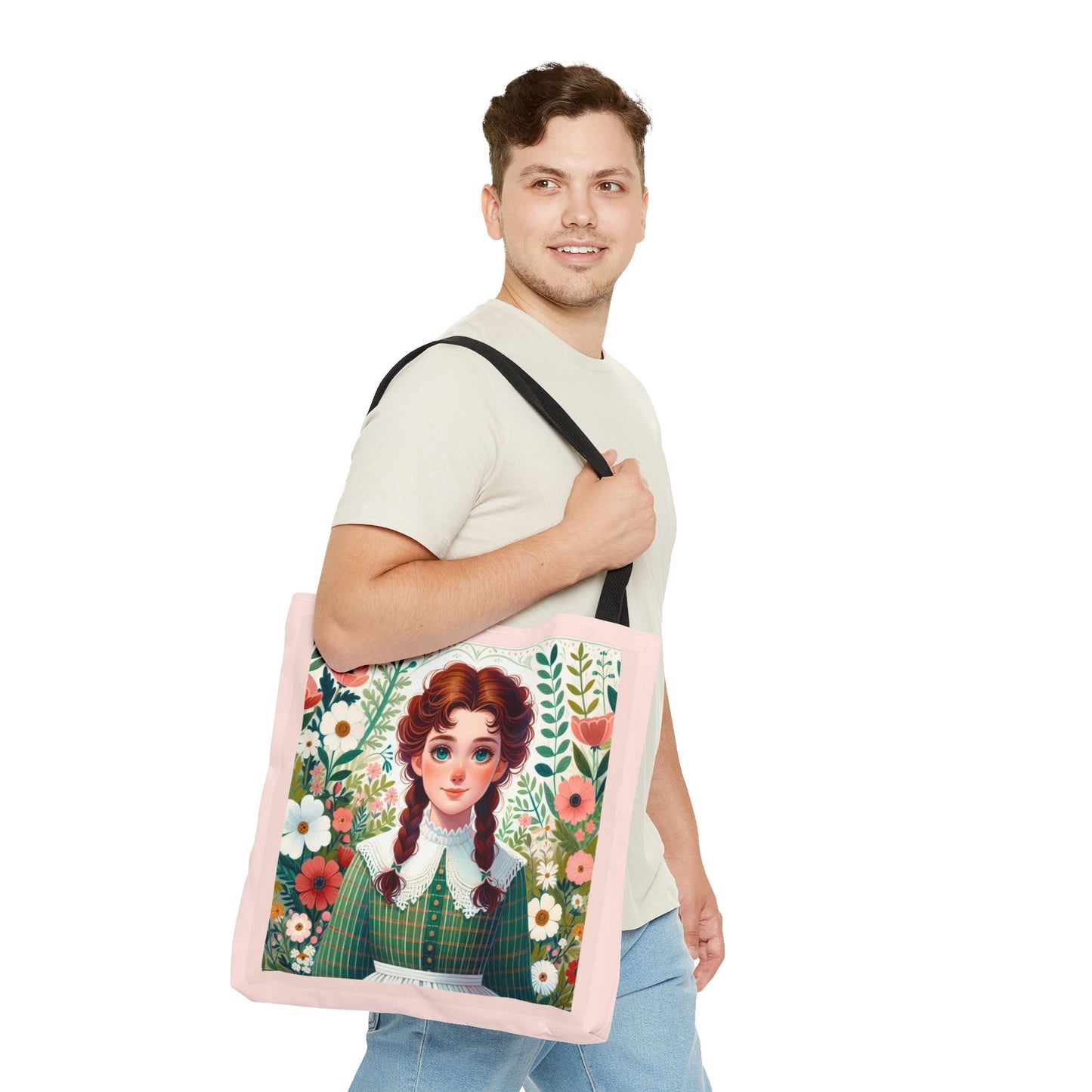 Anne of Green Gables, Lucy Maud Montgomery, Anne with an 'e', Tote Bag, Library, Book Bag, Student, Reader, Gift