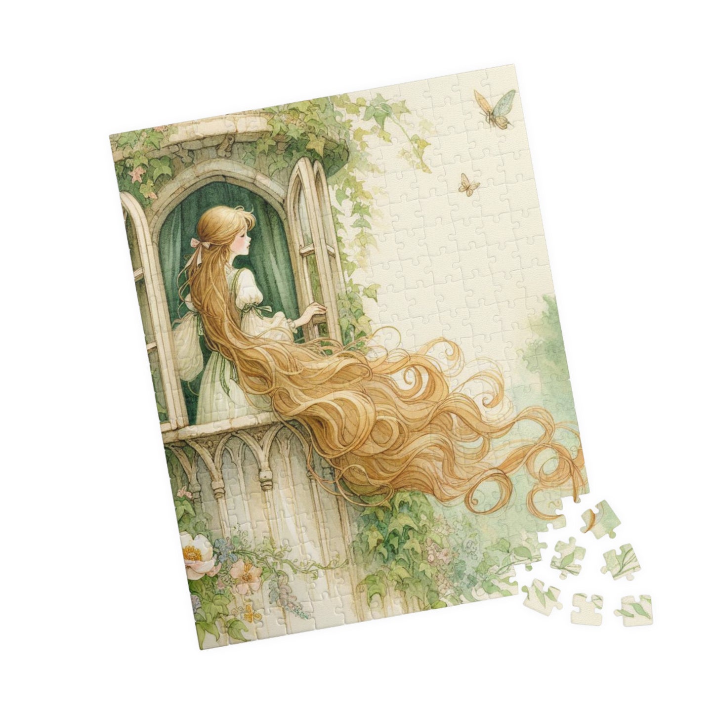 Whimsical Fairytale Puzzle, Enchanting Princess Scene, 110-1014 pieces, Perfect Gift for All Ages, Family Game Night