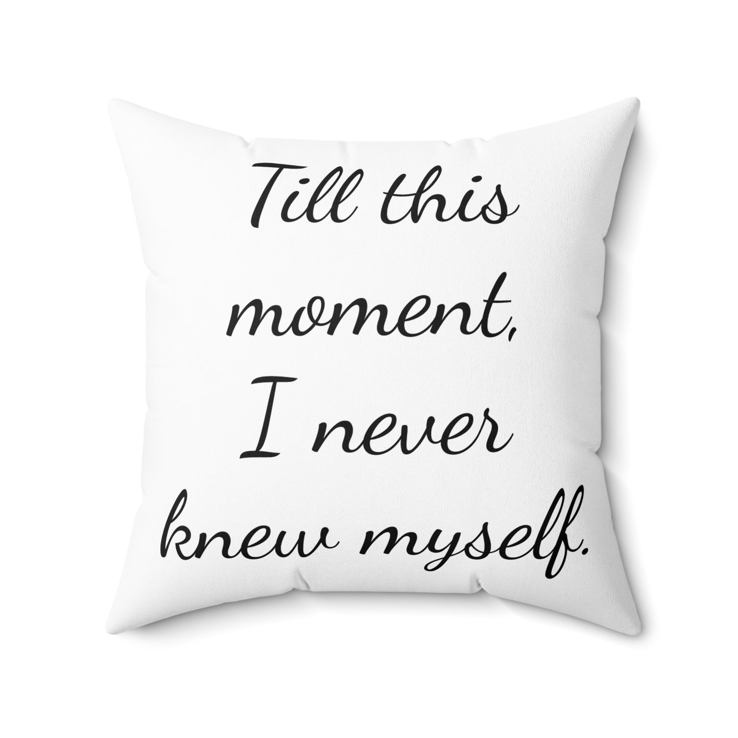 Spun Polyester Square Pillow