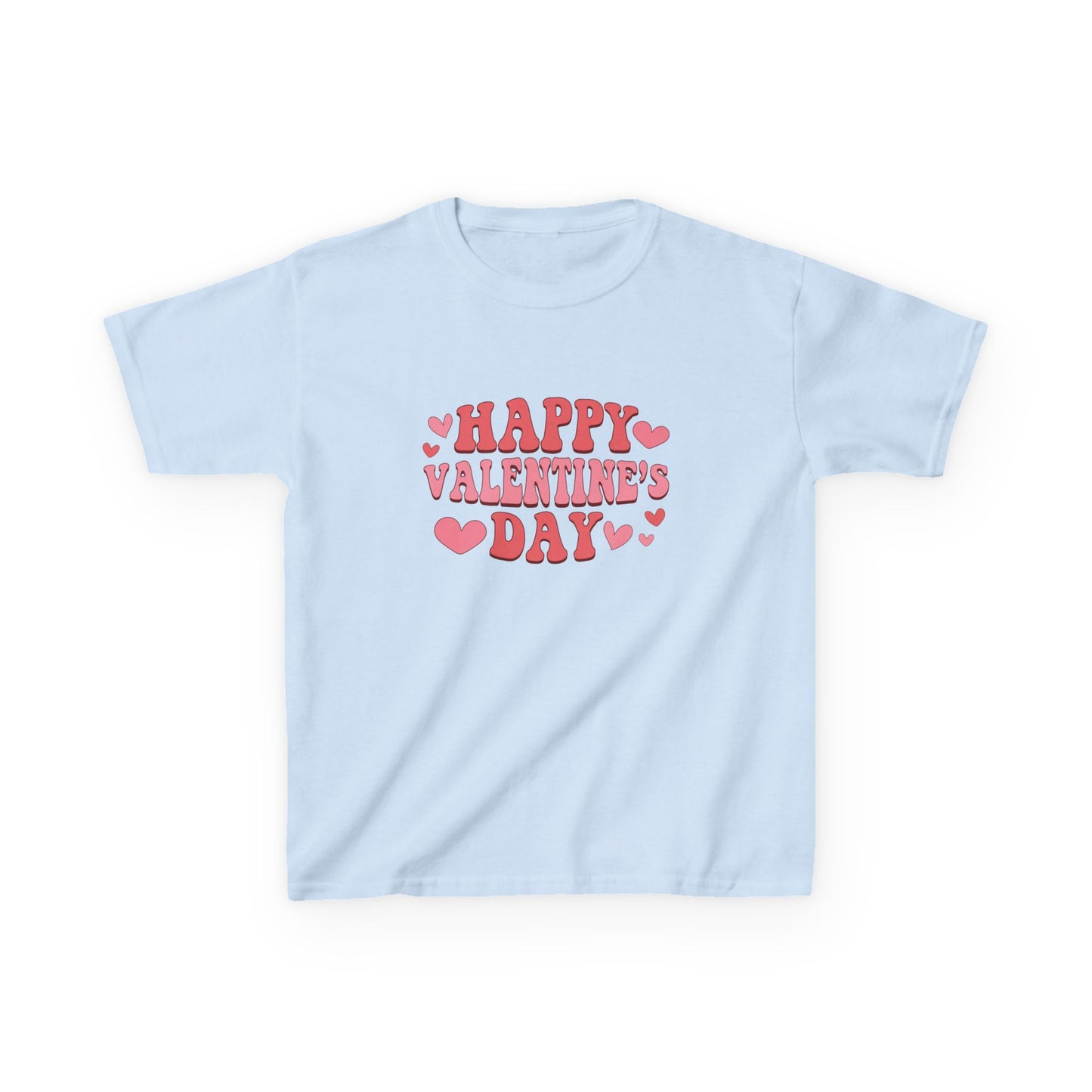 Retro Cute Valentine's Day T-Shirt, Tshirt, Kids Heavy Cotton™ Tee