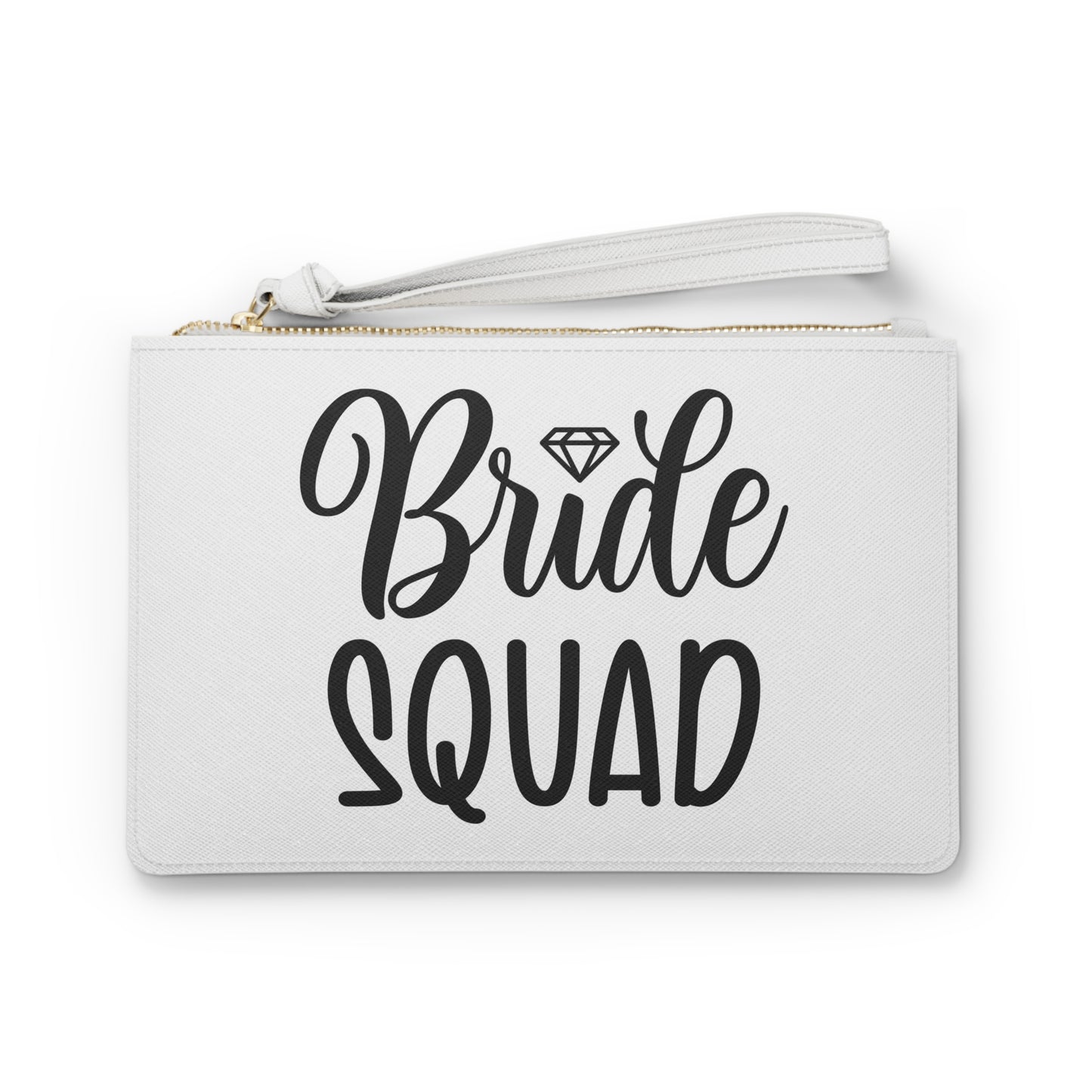 Bride Squad, Bridal Party, Wedding, Cosmetic Pouch, Shower, Bachelorette, Gift, Clutch Bag