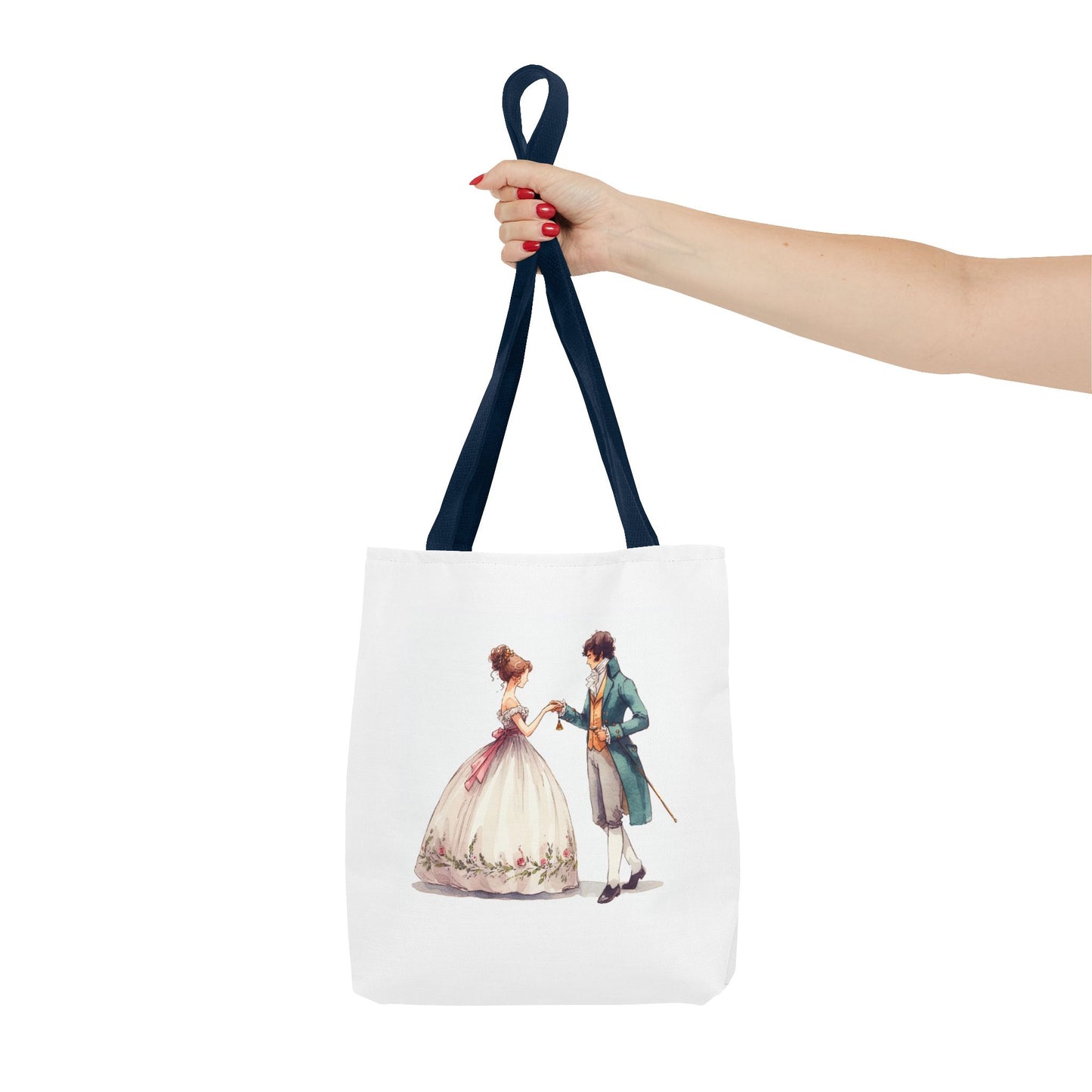 Regency, Jane Austen, Tote Bag, Library Bag, Book Bag