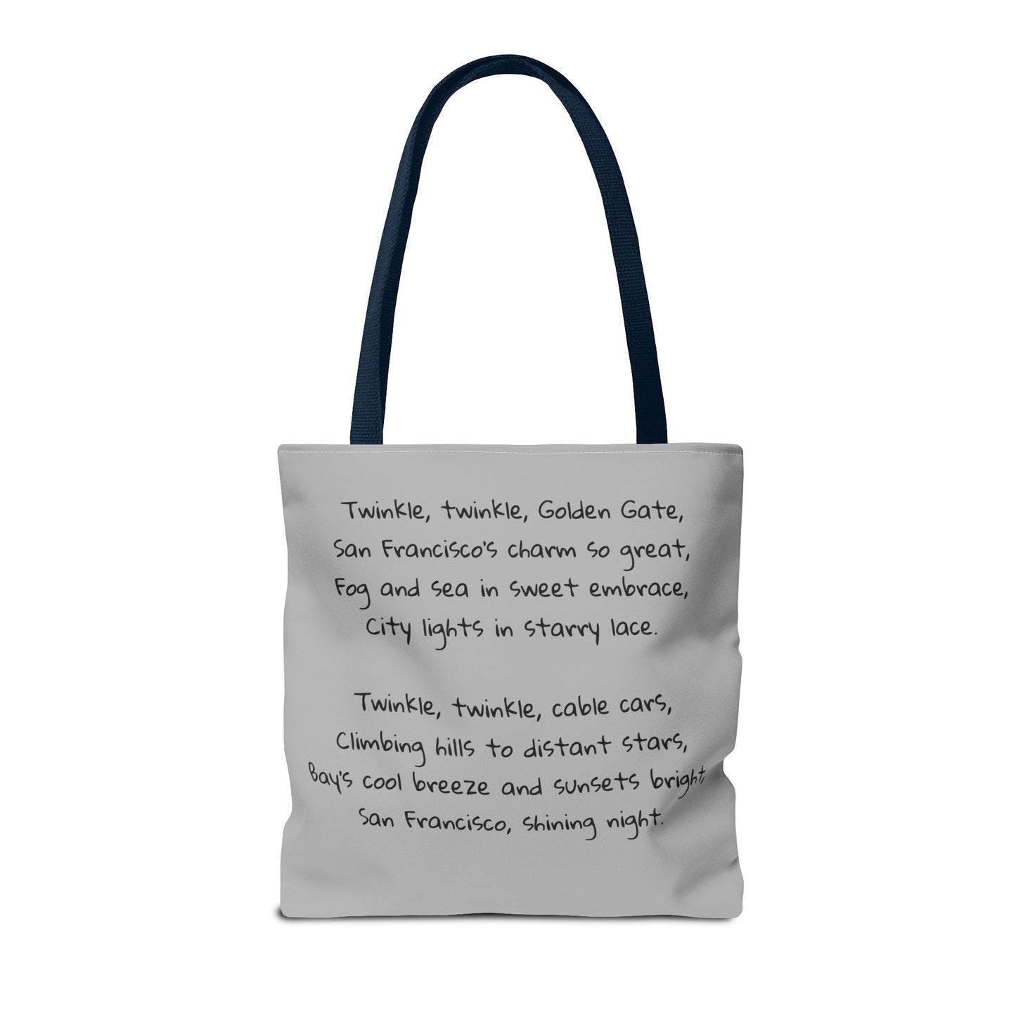San Francisco, California, Twinkle Twinkle Little Star, Nursery Rhyme, Tote Bag, Book, School, Library, Travel