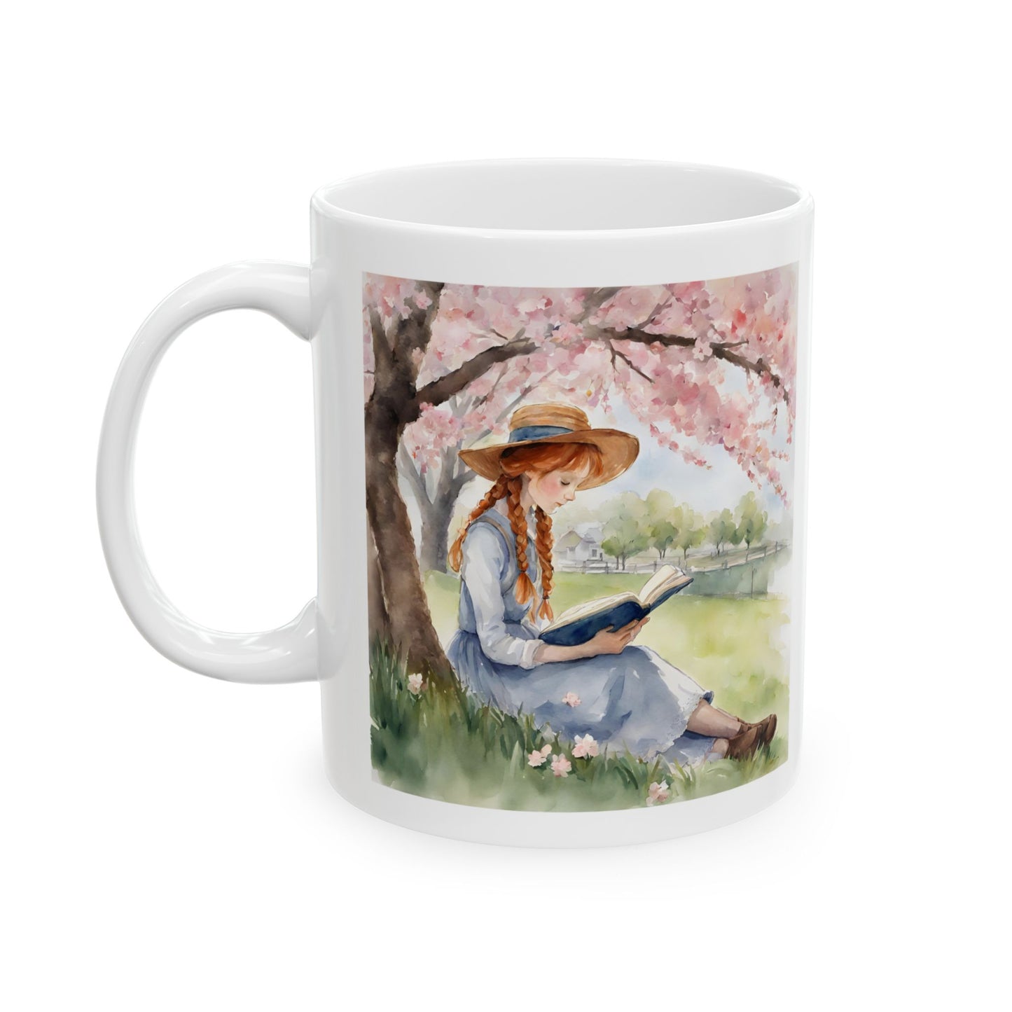 Anne of Green Gables Ceramic Mug, Spring Coffee Cup, 11oz Tea Mug, Literary Quote Drinkware, Gift for Book Lover