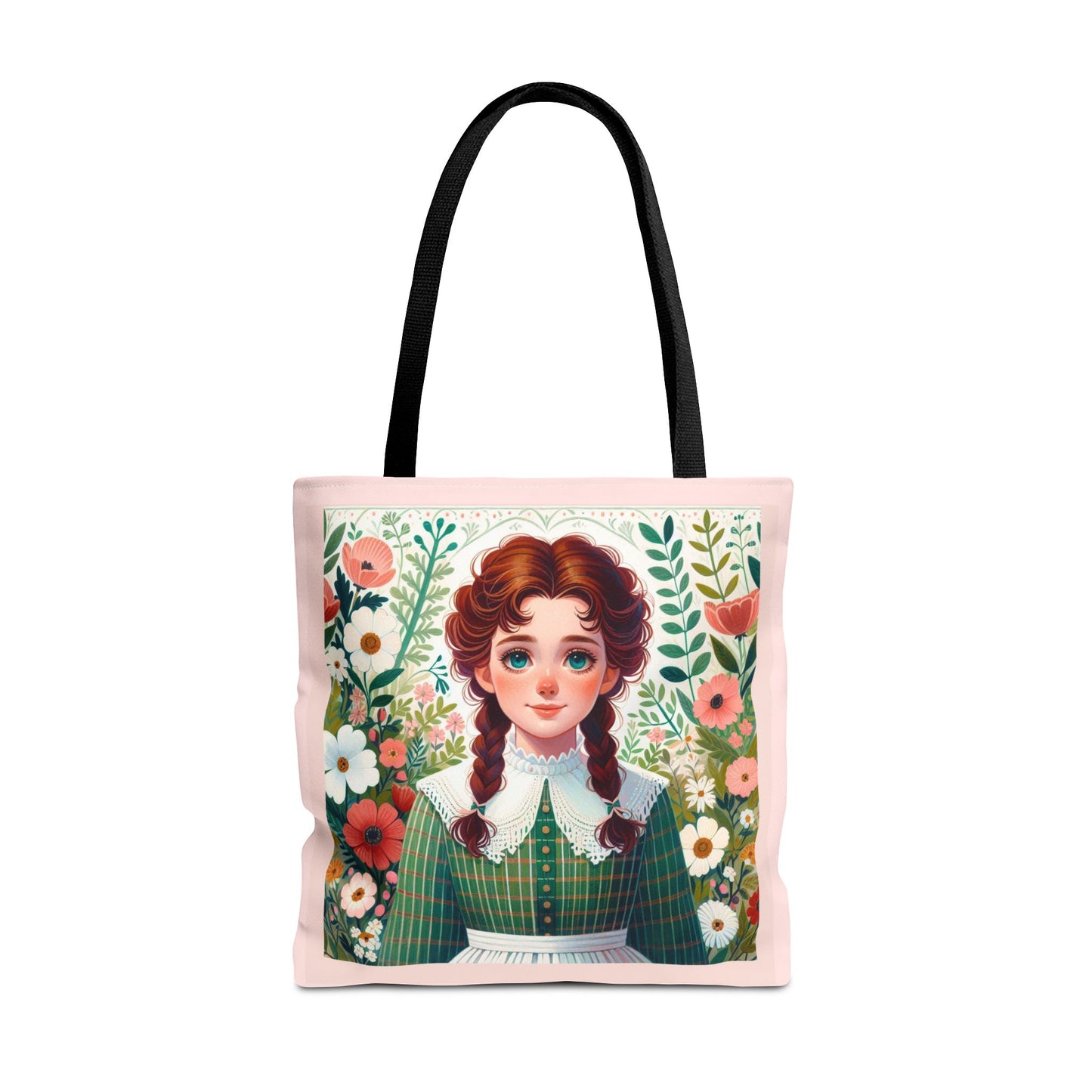 Anne of Green Gables, Lucy Maud Montgomery, Anne with an 'e', Tote Bag, Library, Book Bag, Student, Reader, Gift