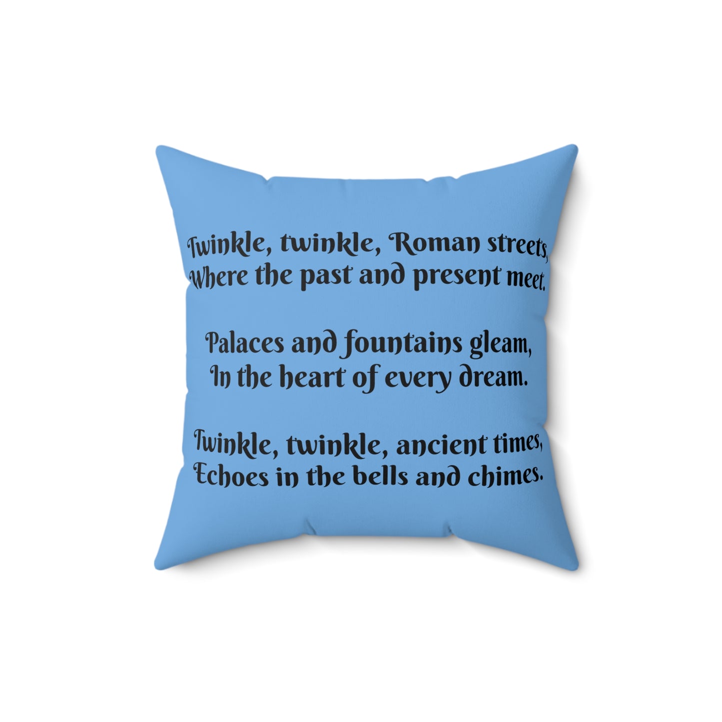 Spun Polyester Square Pillow