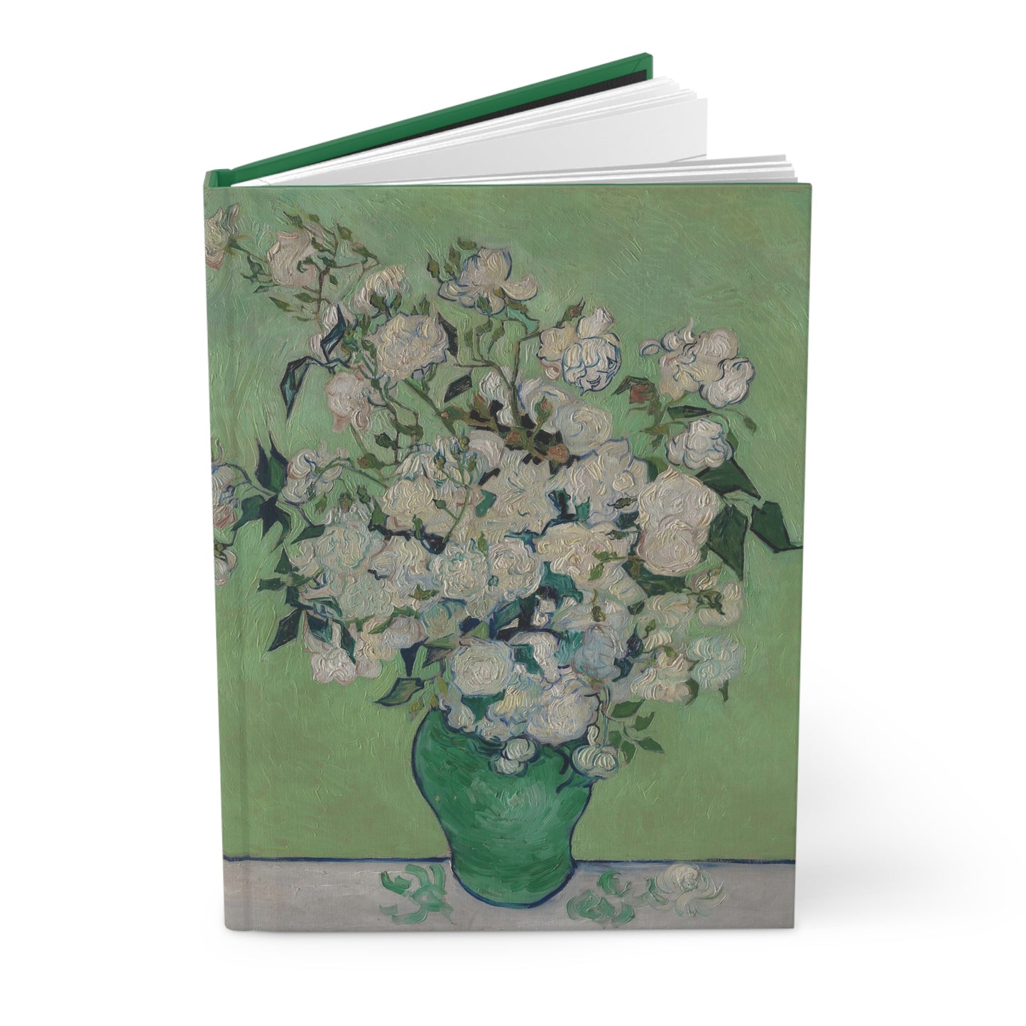 Vincent Van Goh Roses Hardcover Journal