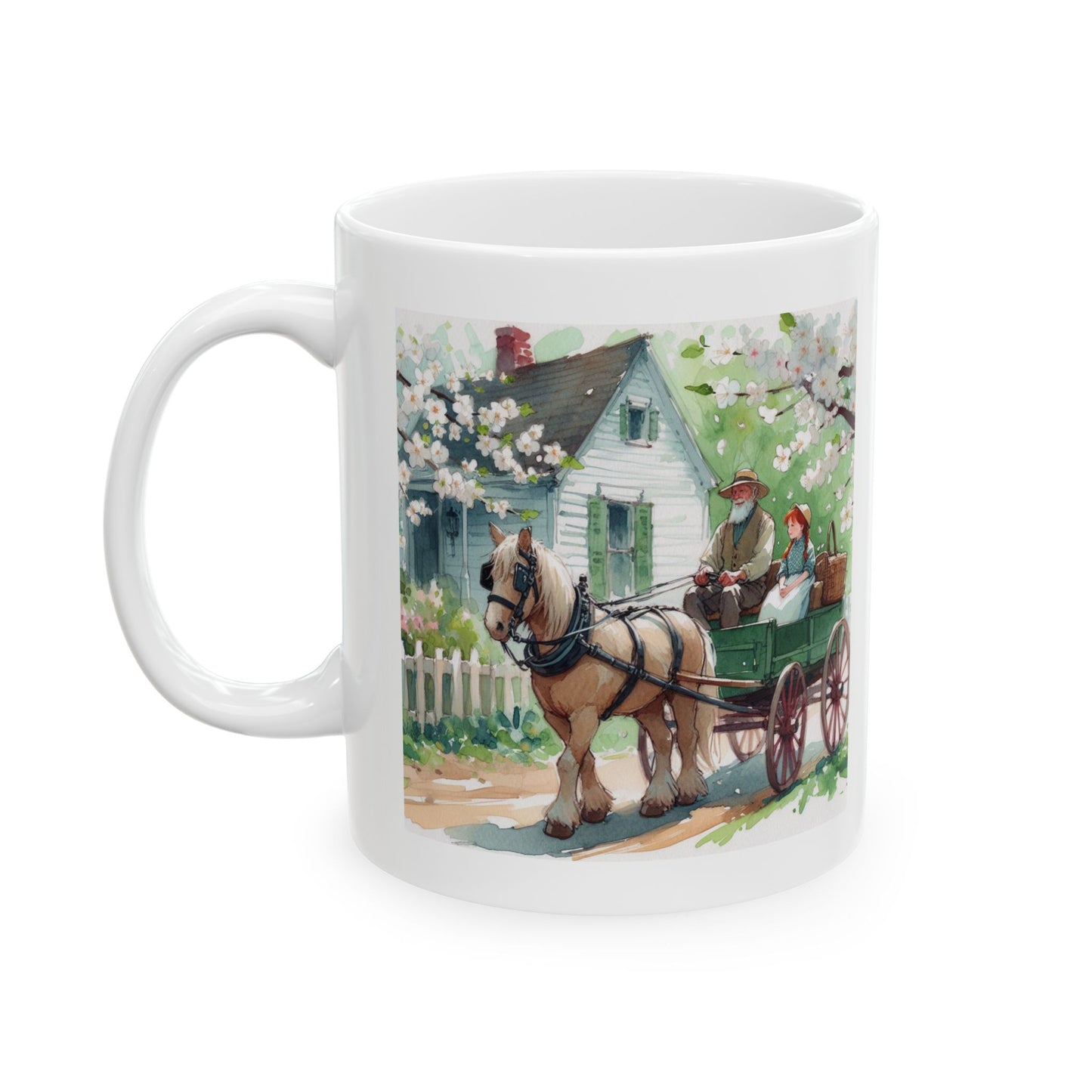 Anne of Green Gables Mug, Matthew Cuthbert Quote Coffee Cup, Literary Gift for Book Lovers, Classic Literature Fan, Kindred Spirits Tea Mug