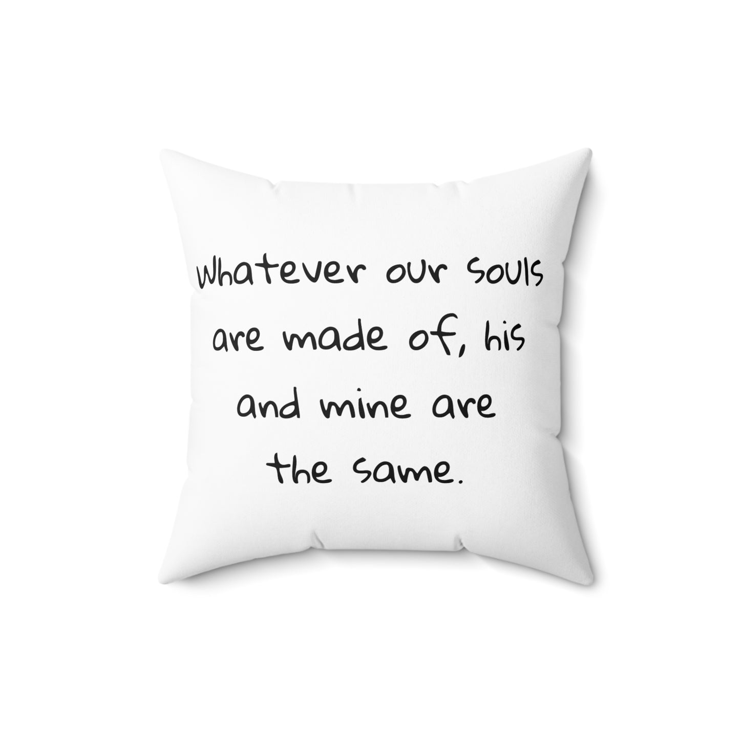 Wuthering Heights, Emily Bronte, Heathcliff, Cathy, British Literature, Pillow
