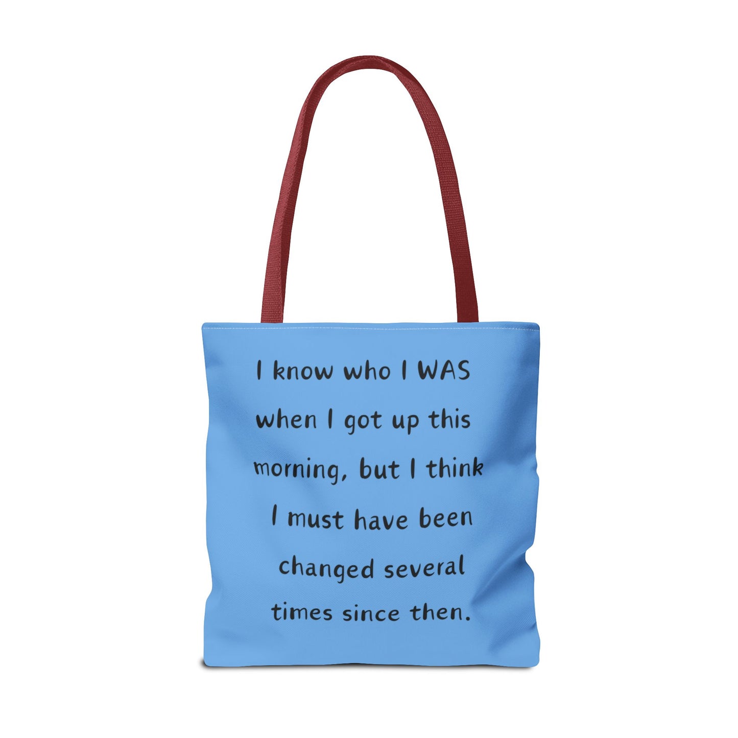 Alice in Wonderland, Fairytale, Lewis Carroll, Tote Bag, Book Bag, School, Library, Book Club