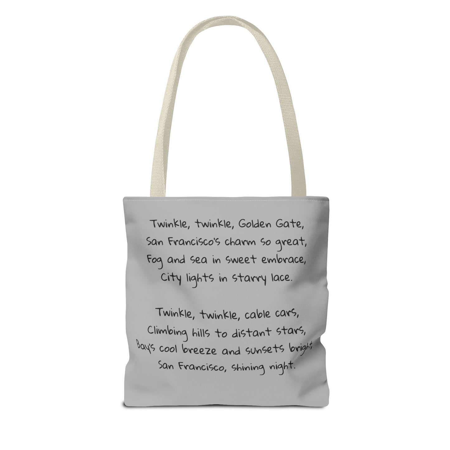 San Francisco, California, Twinkle Twinkle Little Star, Nursery Rhyme, Tote Bag, Book, School, Library, Travel