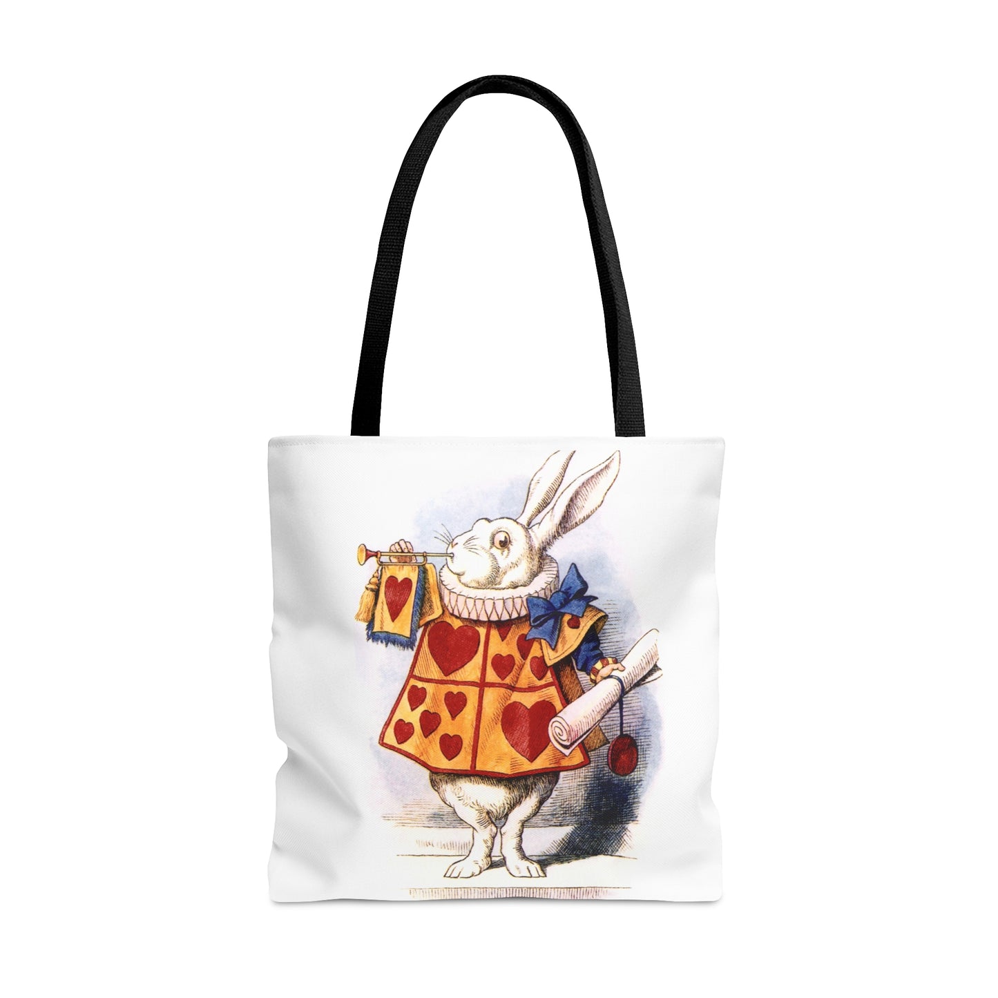 Alice in Wonderland White Rabbit Tote Bag