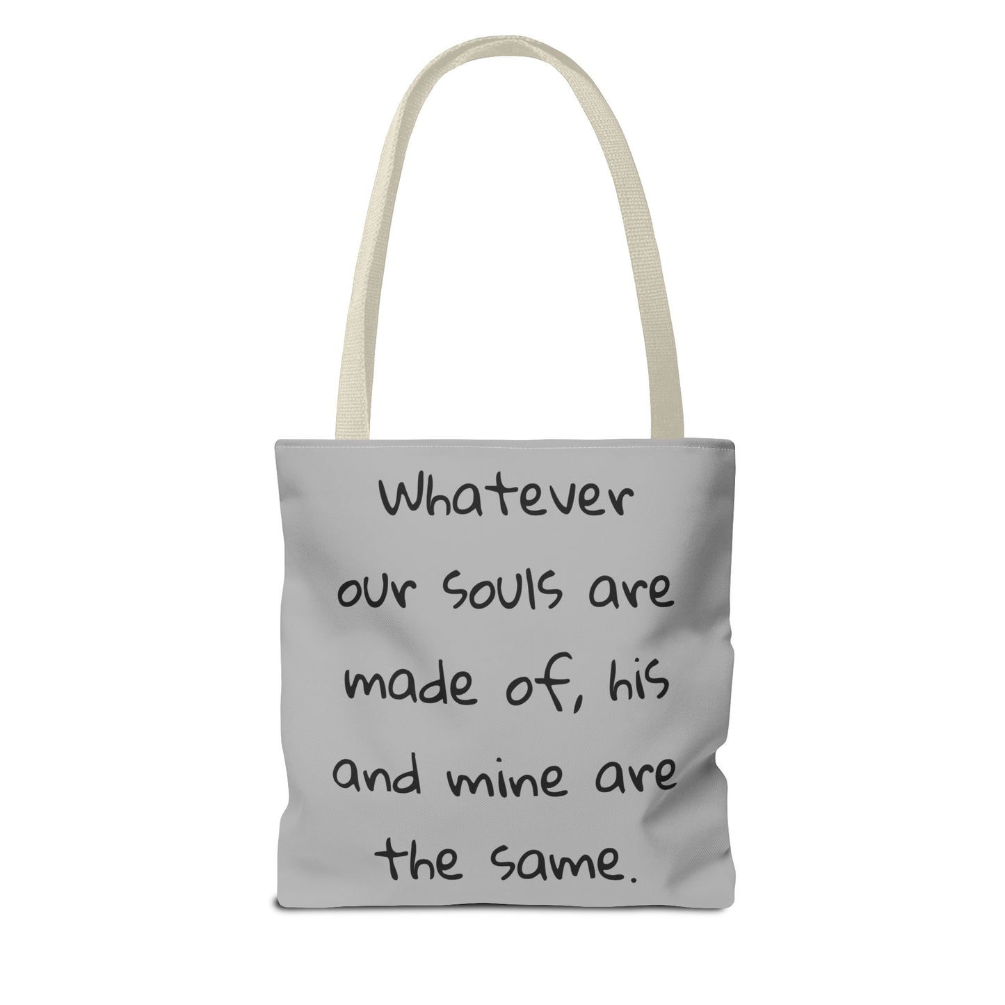 Wuthering Heights, Emily Bronte, Tote Bag, School Bag, Book Bag, Library Bag