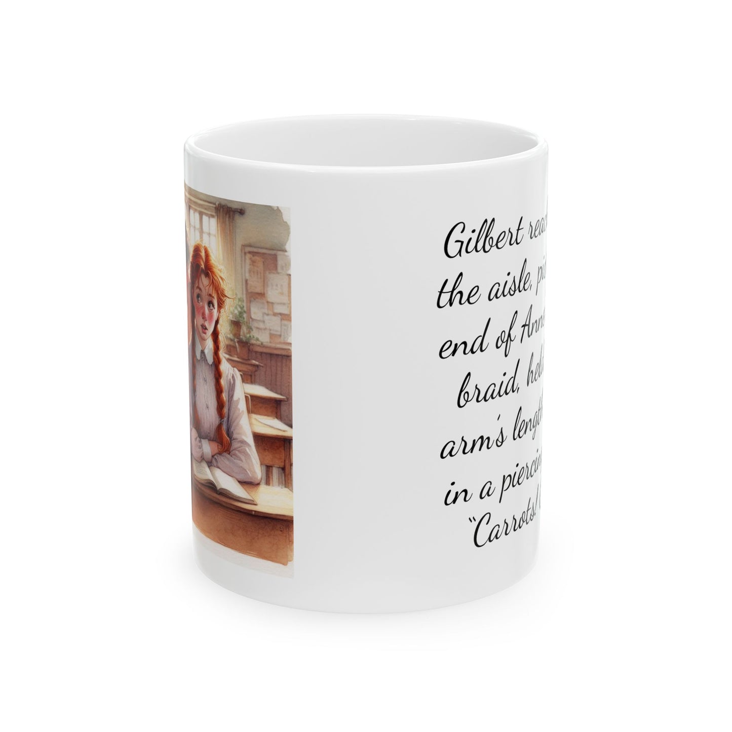 Anne of Green Gables Ceramic Mug, Gilbert Blythe Coffee Cup, Literary Tea Mug, Avonlea Novelty Gift, L. M. Montgomery Quote Drinkware