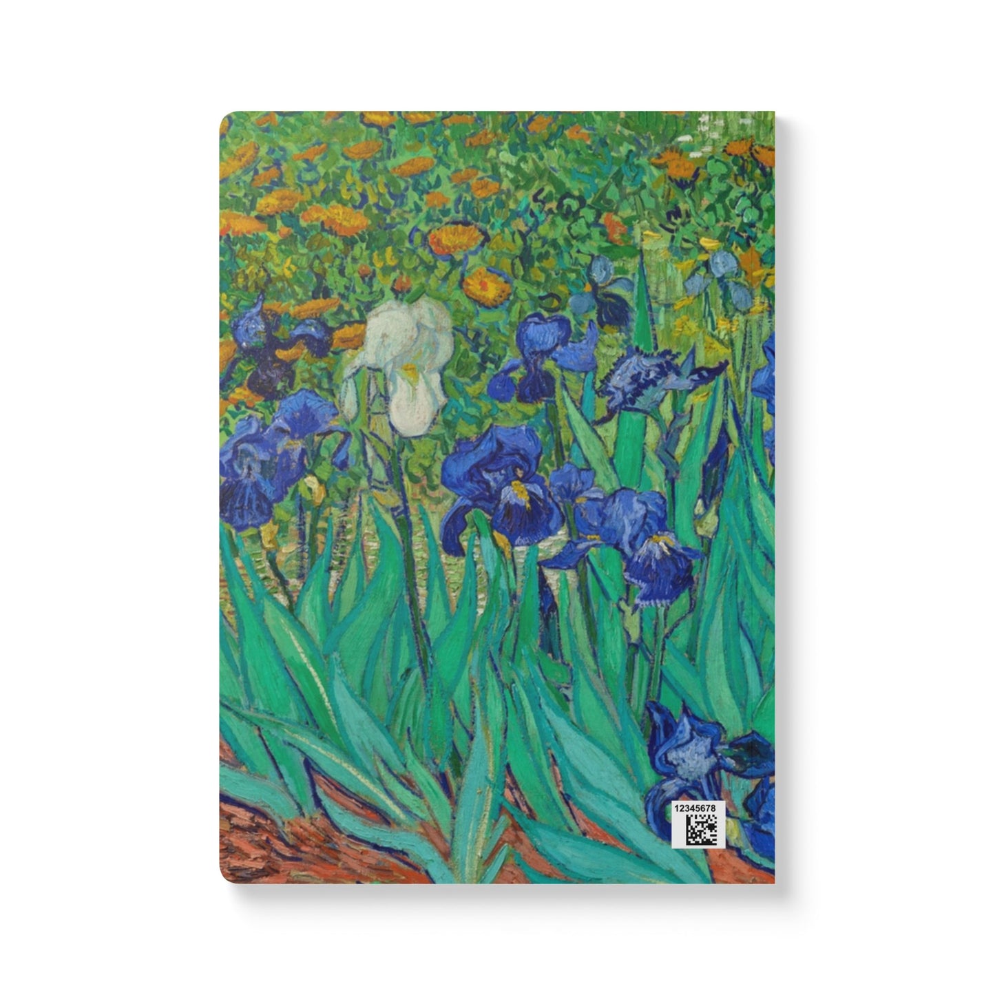 Vincent Van Gogh Irises Softcover Journal, Floral Art Notebook, Artistic Stationery Gift, Garden Inspired Writing Journal for Art Lovers