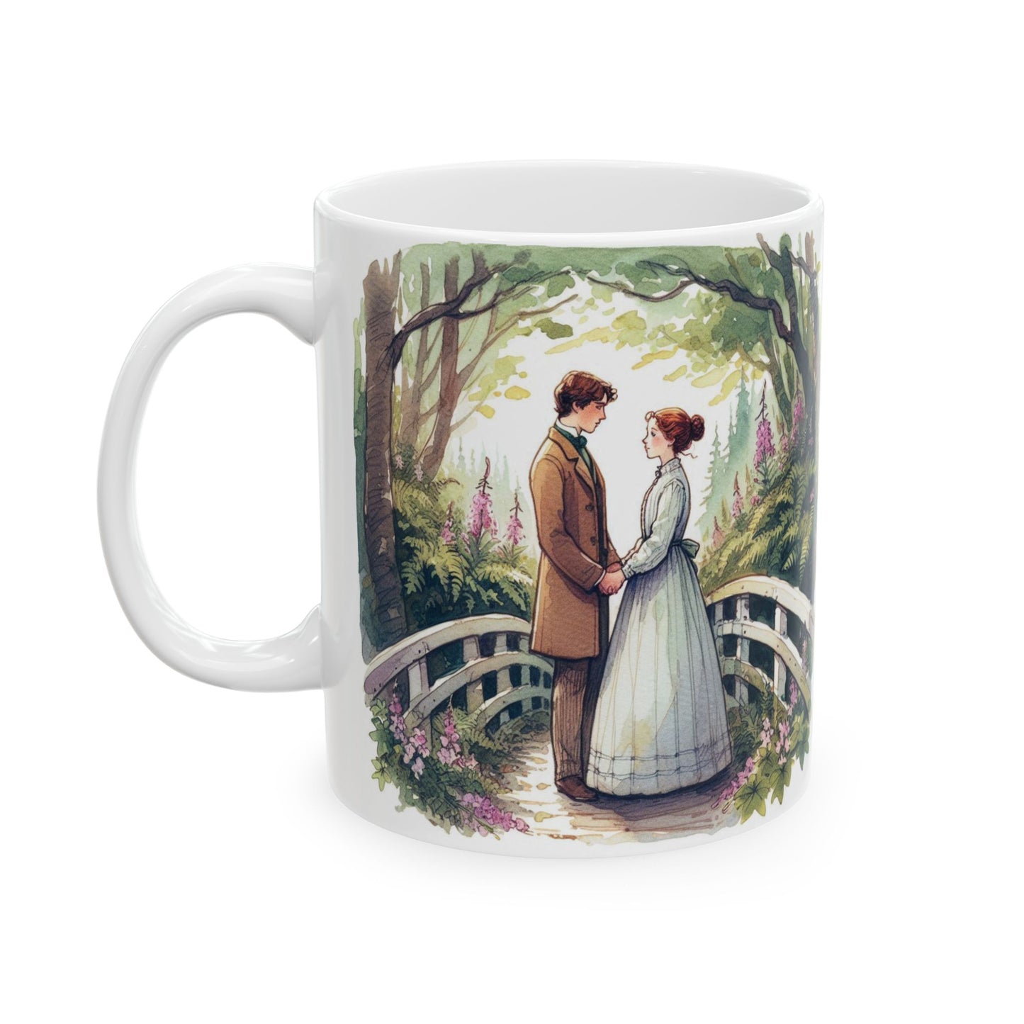 Anne of Green Gables Coffee Mug, Gilbert Blythe Ceramic Cup, Literary Lover Gift, Bookworm Tea Mug, Literary Gift Idea