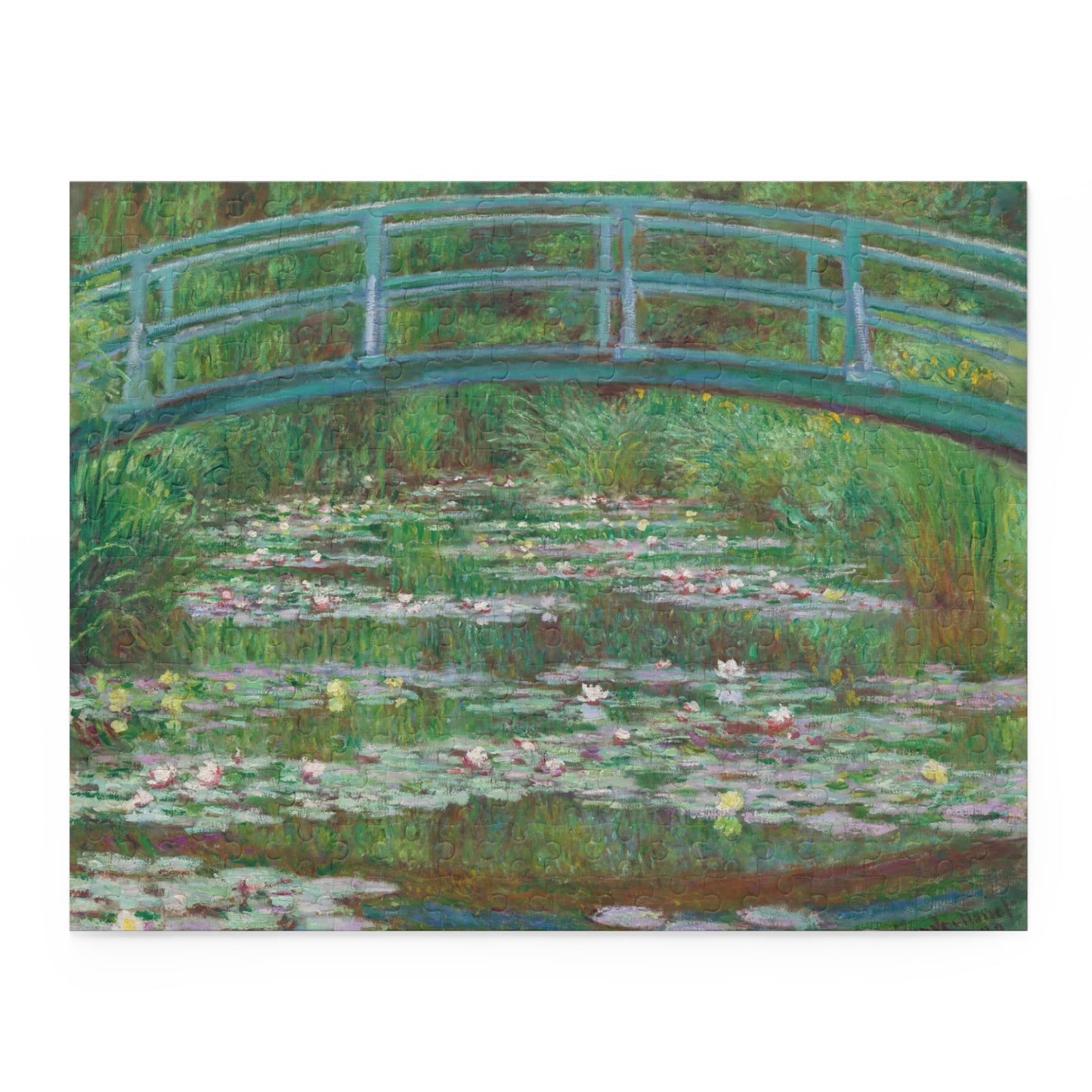 Claude Monet, Japanese, Bridge, Water Lily, Impressionist, Puzzle (120, 252, 500-Piece)