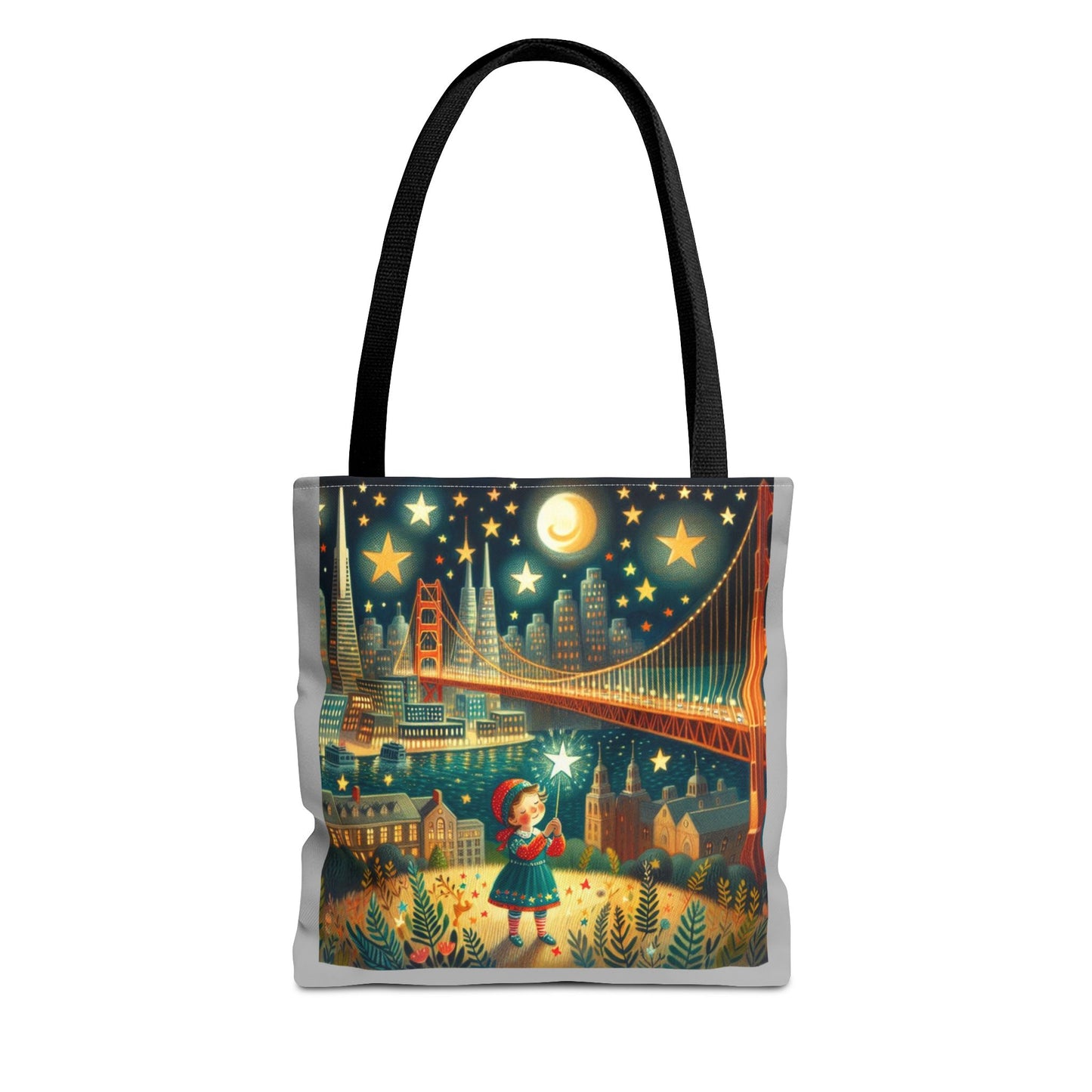 San Francisco, California, Twinkle Twinkle Little Star, Nursery Rhyme, Tote Bag, Book, School, Library, Travel