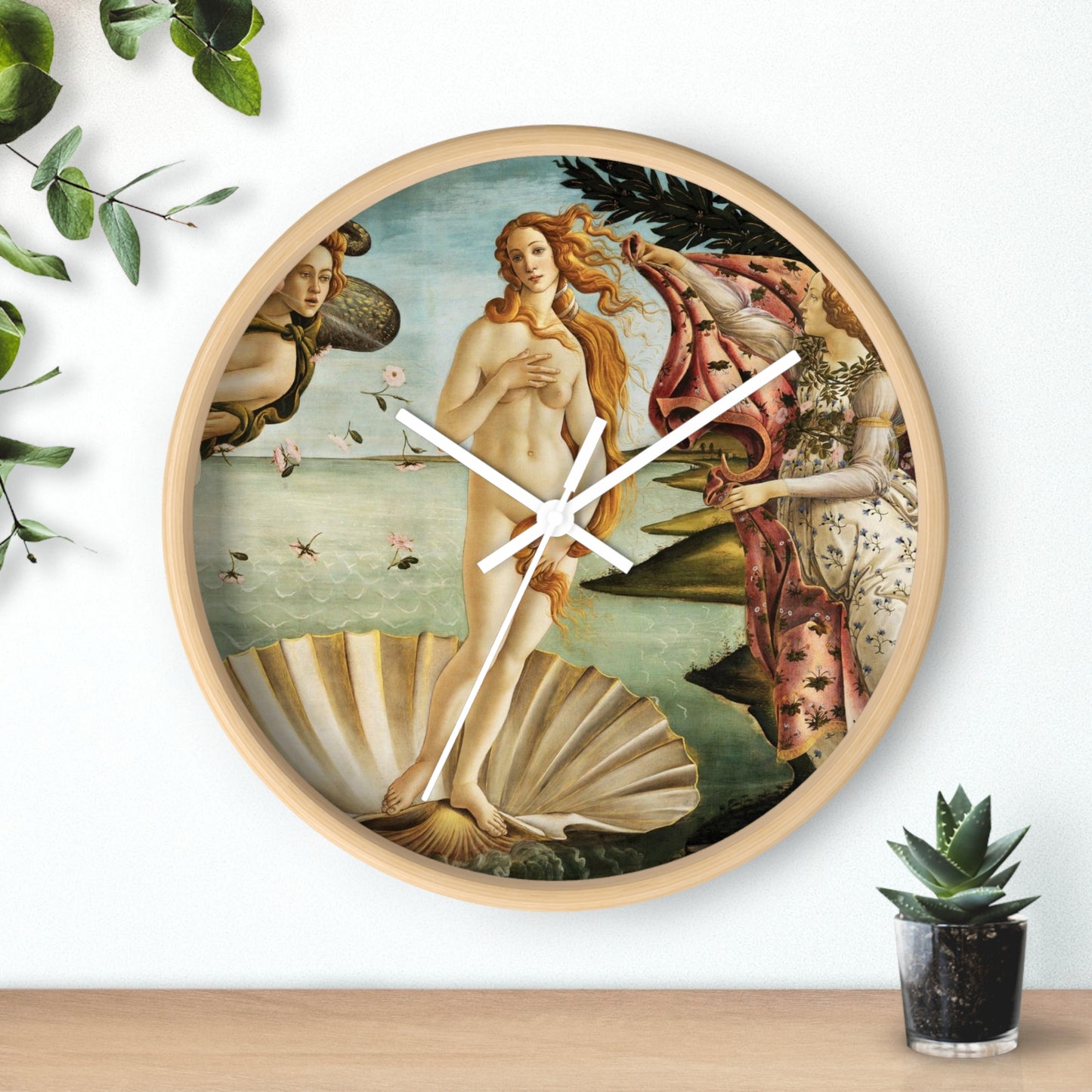 Italian, Renaissance, Sandro Botticelli, Birth of Venus, Gift, Wall Clock