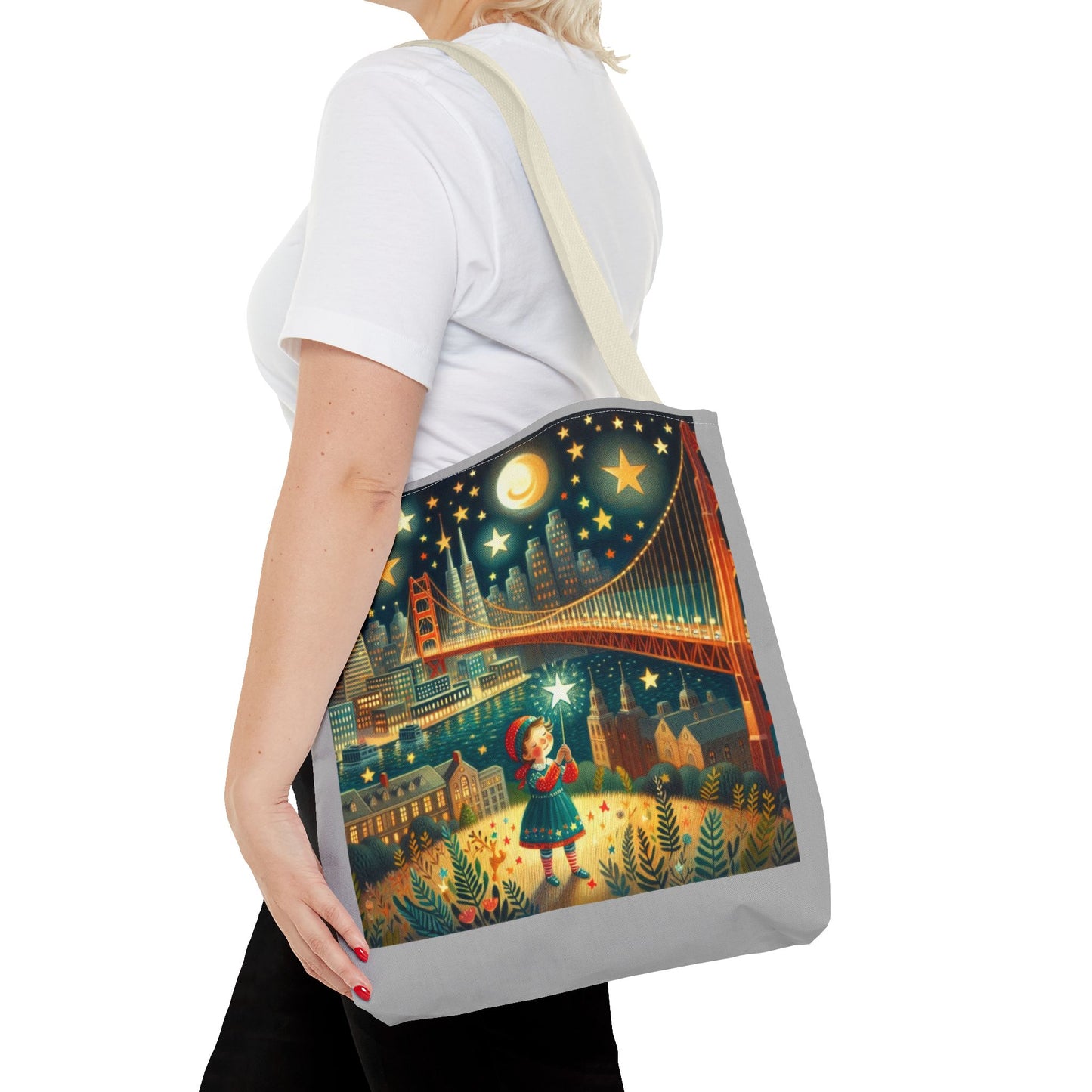 San Francisco, California, Twinkle Twinkle Little Star, Nursery Rhyme, Tote Bag, Book, School, Library, Travel