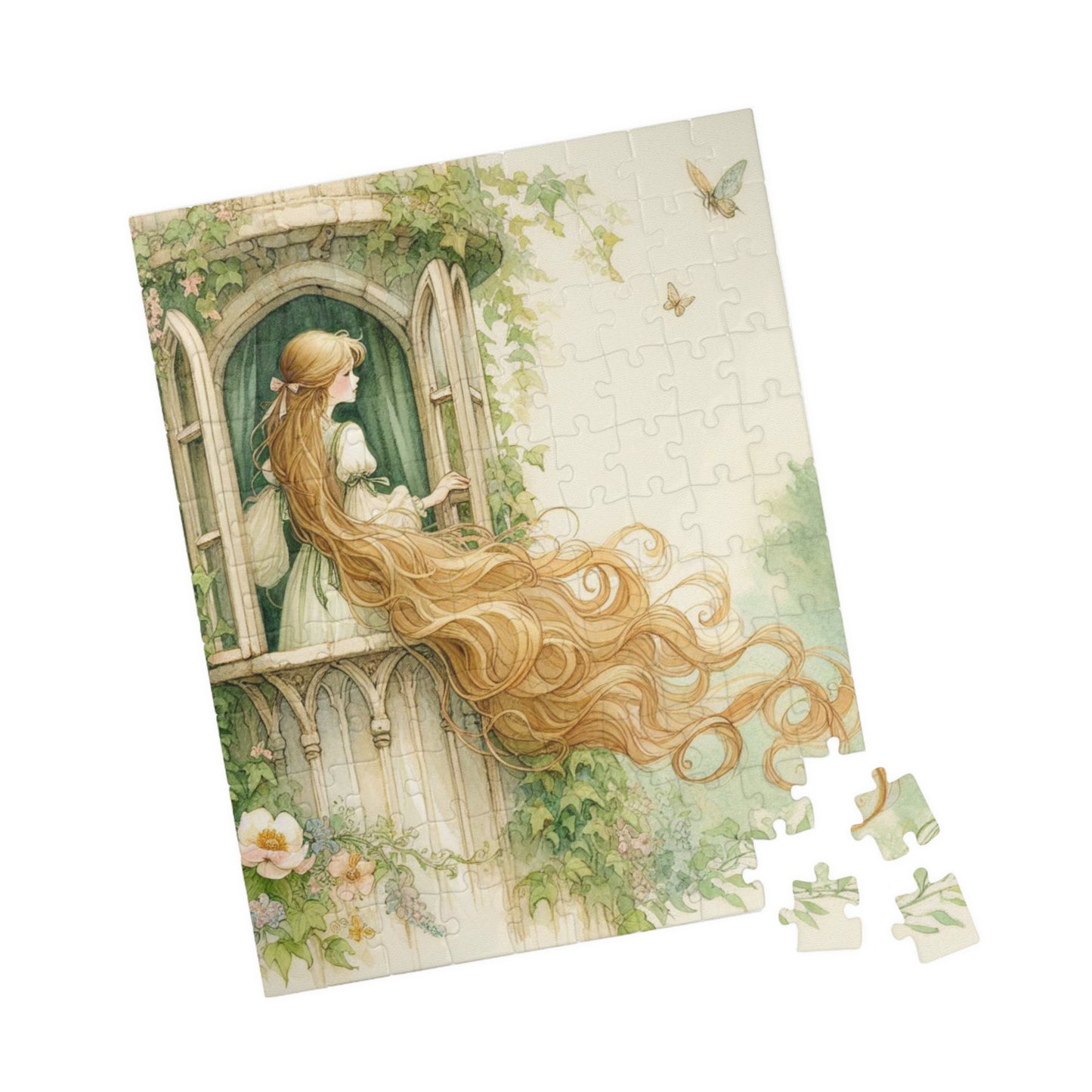 Whimsical Fairytale Puzzle, Enchanting Princess Scene, 110-1014 pieces, Perfect Gift for All Ages, Family Game Night