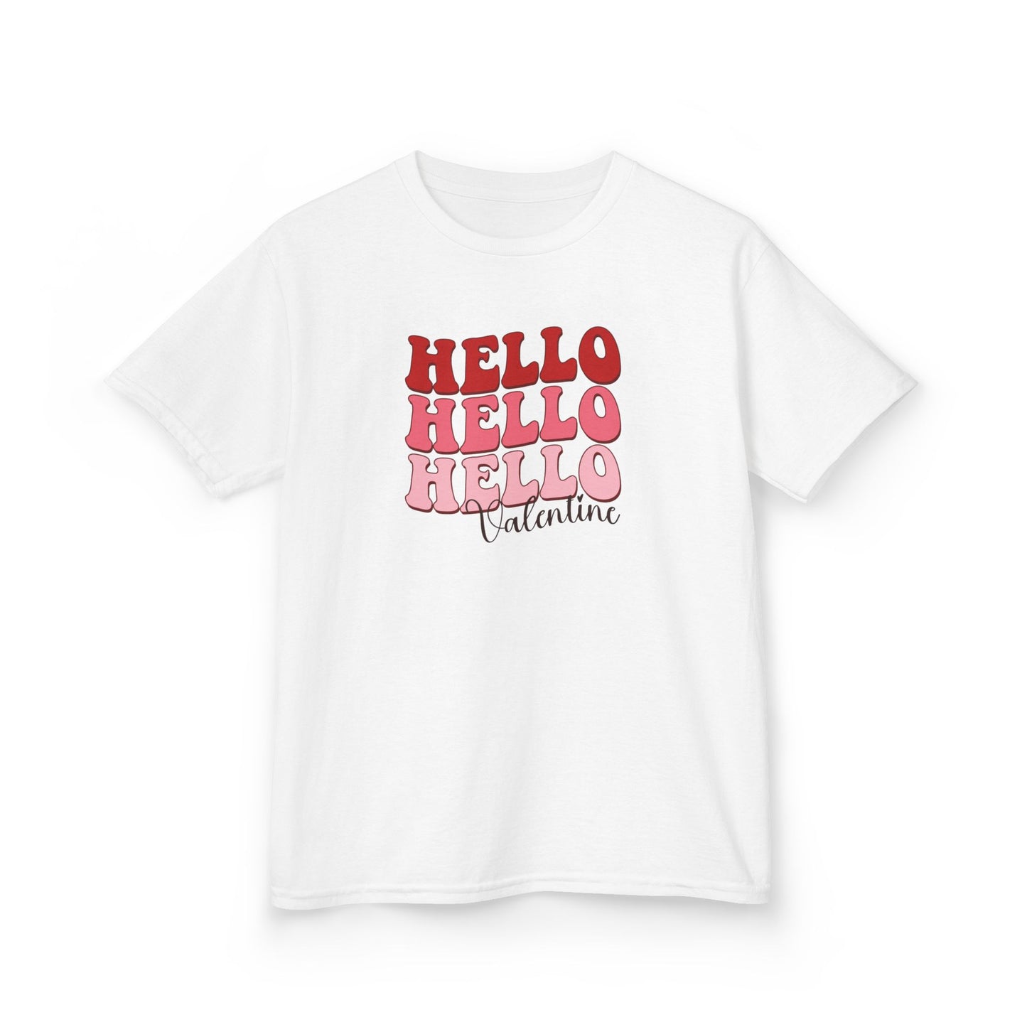 Retro Cute Valentine's Day T-Shirt, Tshirt, Kids Heavy Cotton™ Tee