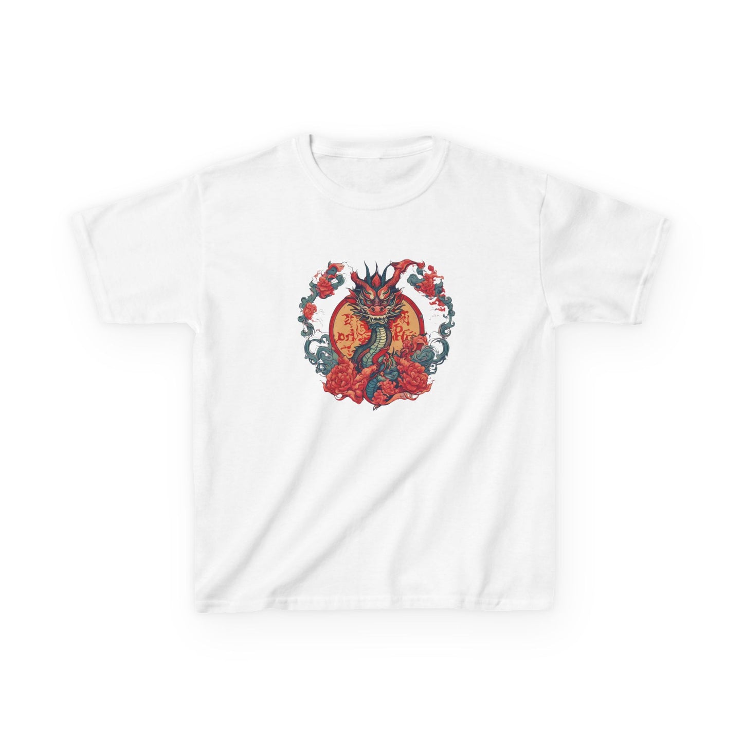 Year of the Dragon, Chinese Zodiac, Lunar New Year, Gift, Kids Heavy Cotton™ Tee