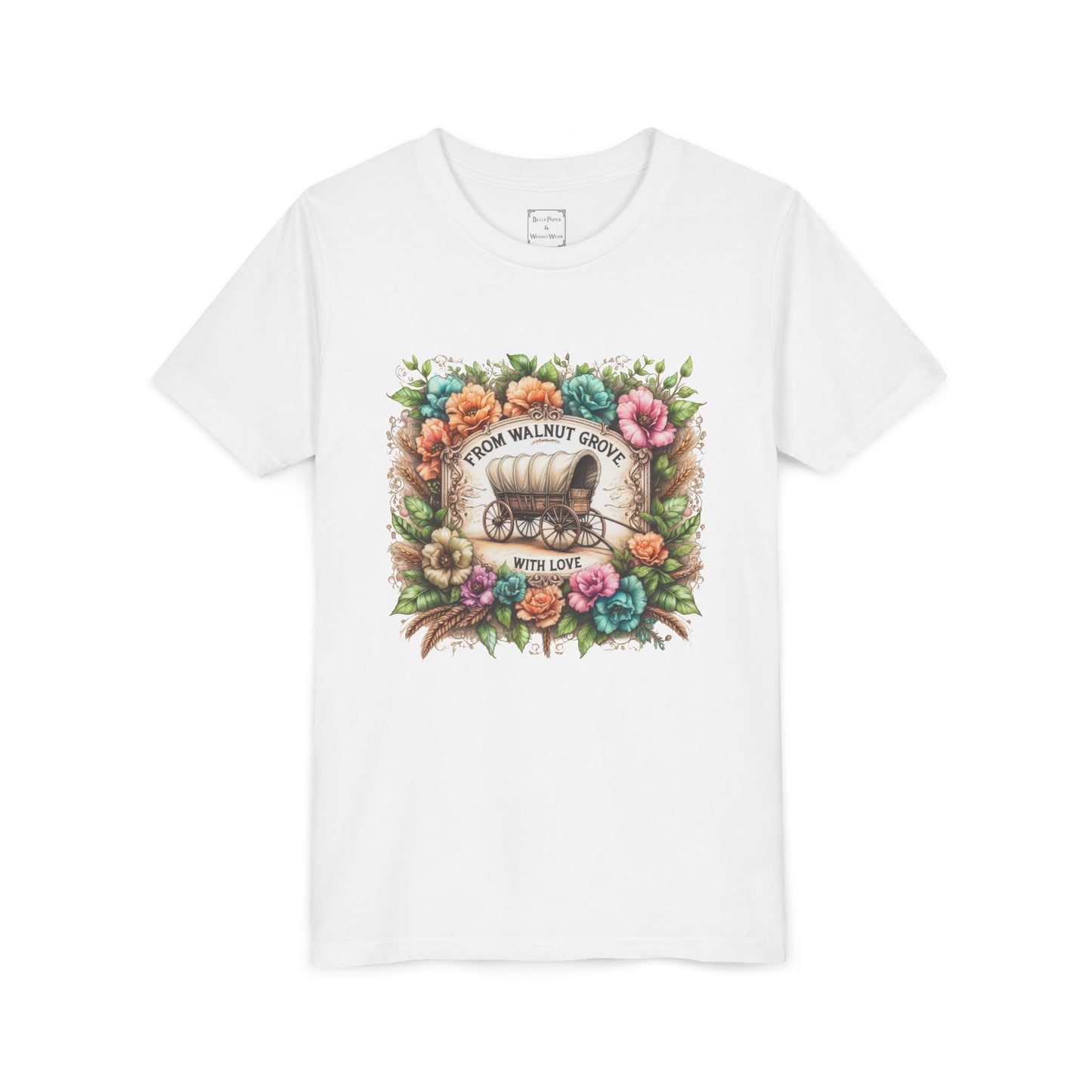 Walnut Grove Youth T-Shirt, Laura Ingalls Wilder Tee, Prairie Life Shirt, Birthday Gift, Summer Clothing, Cute Kid's Top