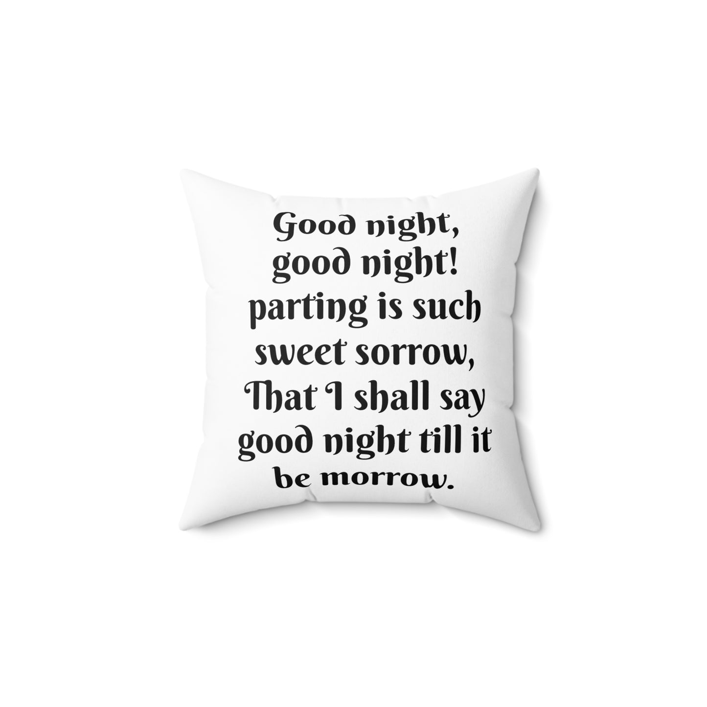 Shakespeare, Romeo, Juliet, Bedding, Square, Pillow, Home Decor, Balcony Scene, Gift
