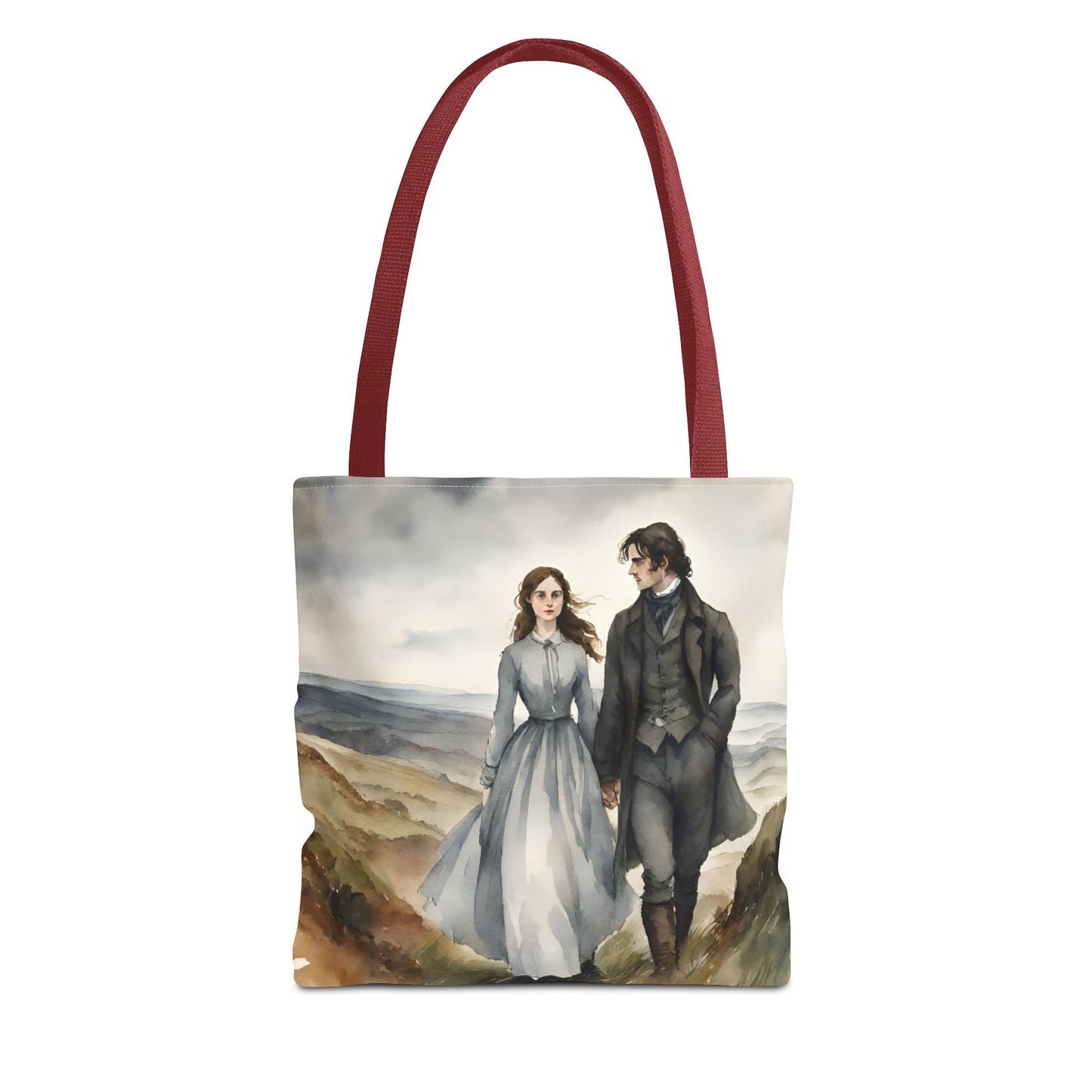 Wuthering Heights, Emily Bronte, Tote Bag, School Bag, Book Bag, Library Bag