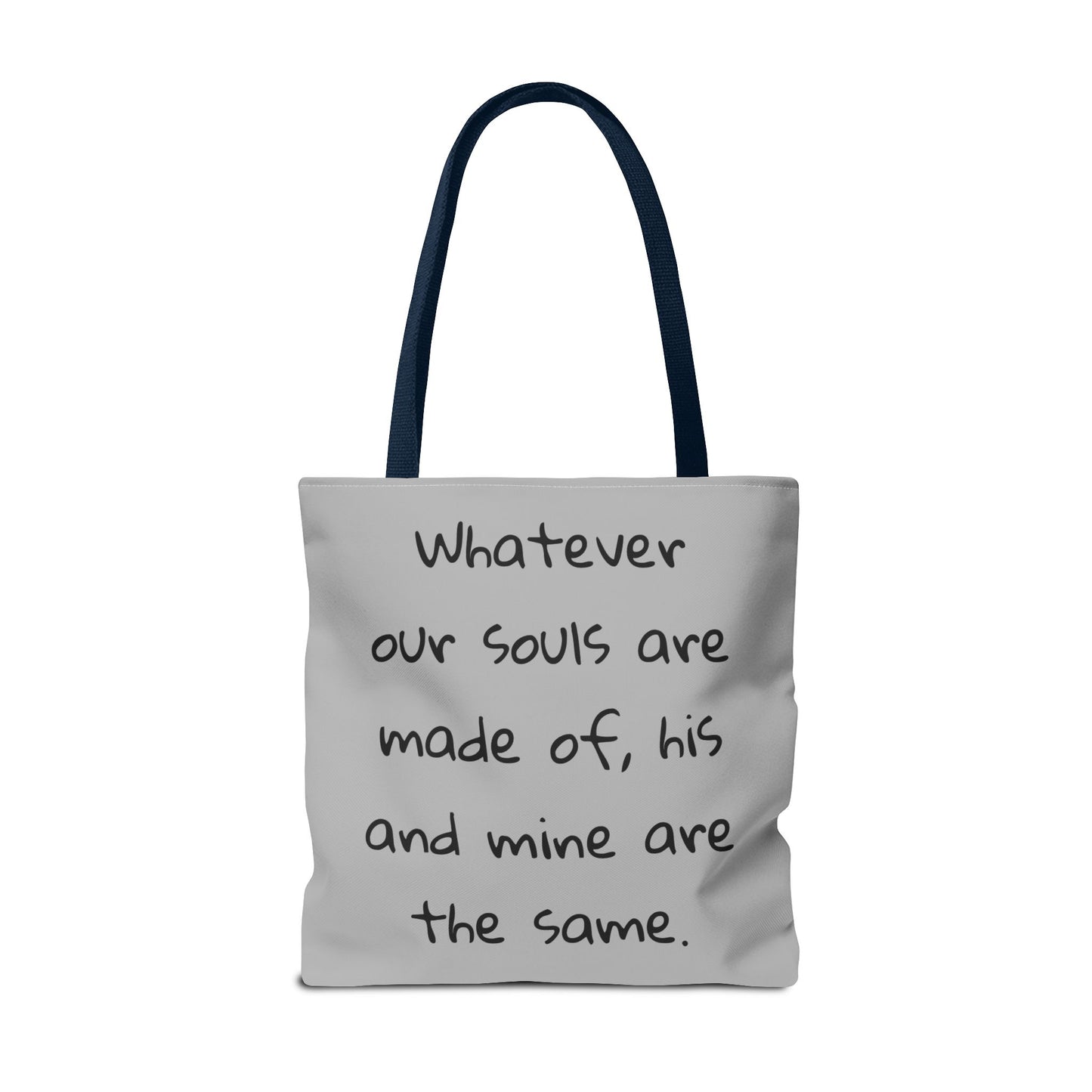 Wuthering Heights, Emily Bronte, Tote Bag, School Bag, Book Bag, Library Bag