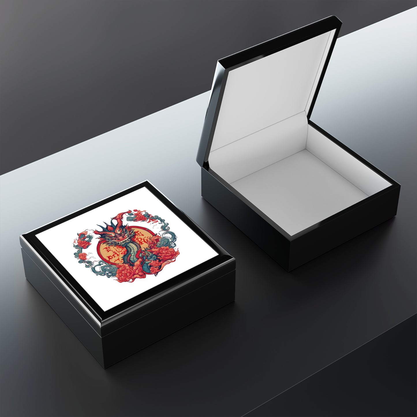 Year of the Dragon, Lunar New Year, Chinese Zodiac, Gift, Birth Year, Jewelry Box